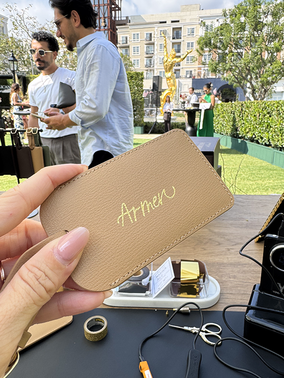 Hot Foiling Caurso Americana Activation