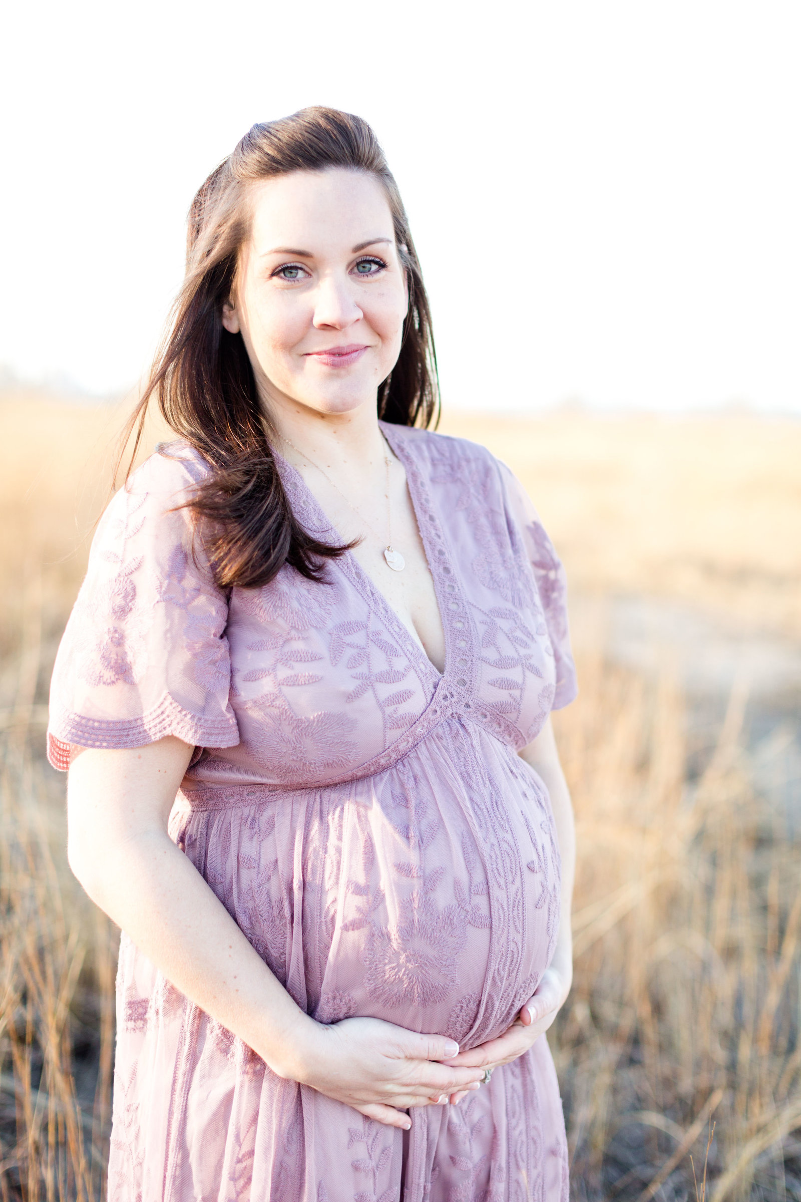 Chicago Maternity & Pregnancy Natural Light Photographer at Montrose Harbor