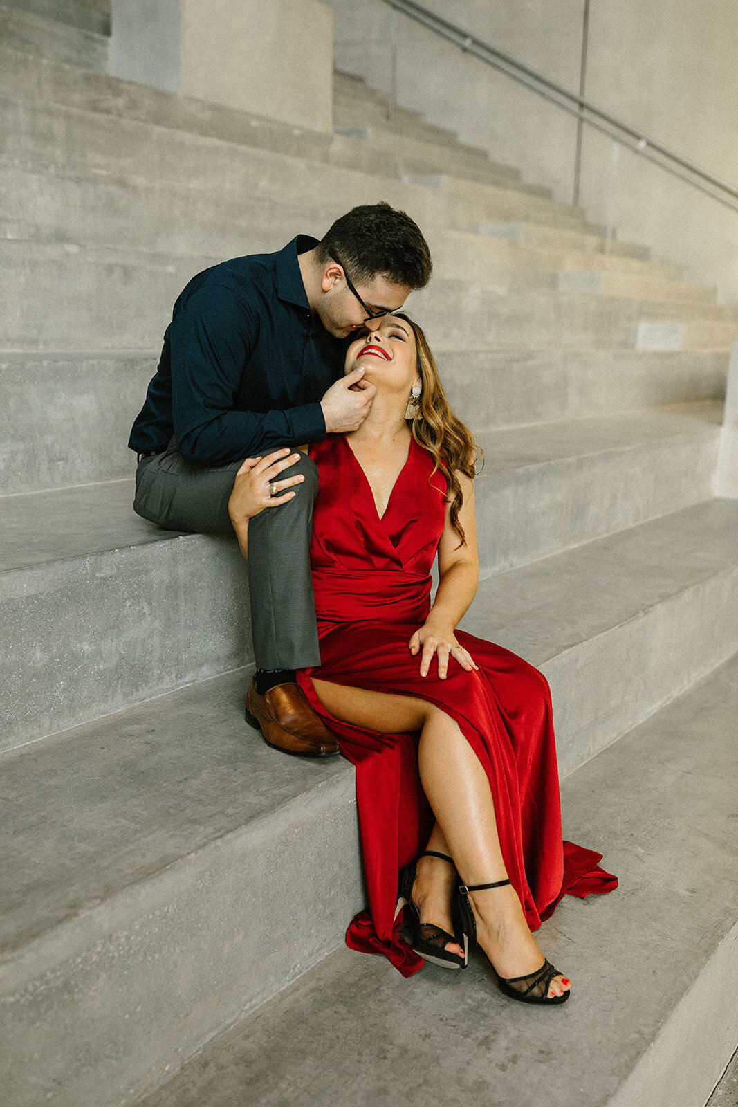 Kori+Tommy_Memorial Park and Downtown Houston Engagements_35
