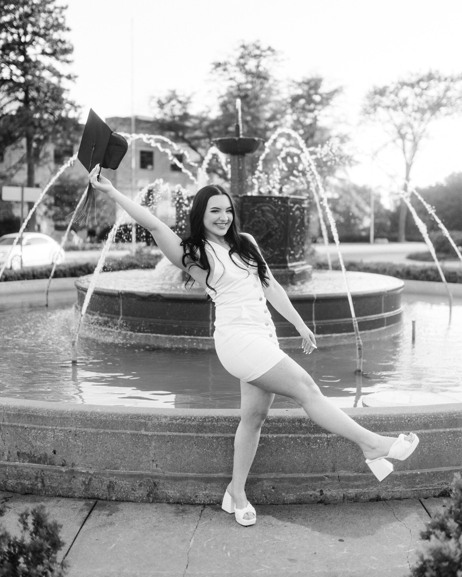 Hannah KU Jayhawks Kansas College Graduation Pictures-24