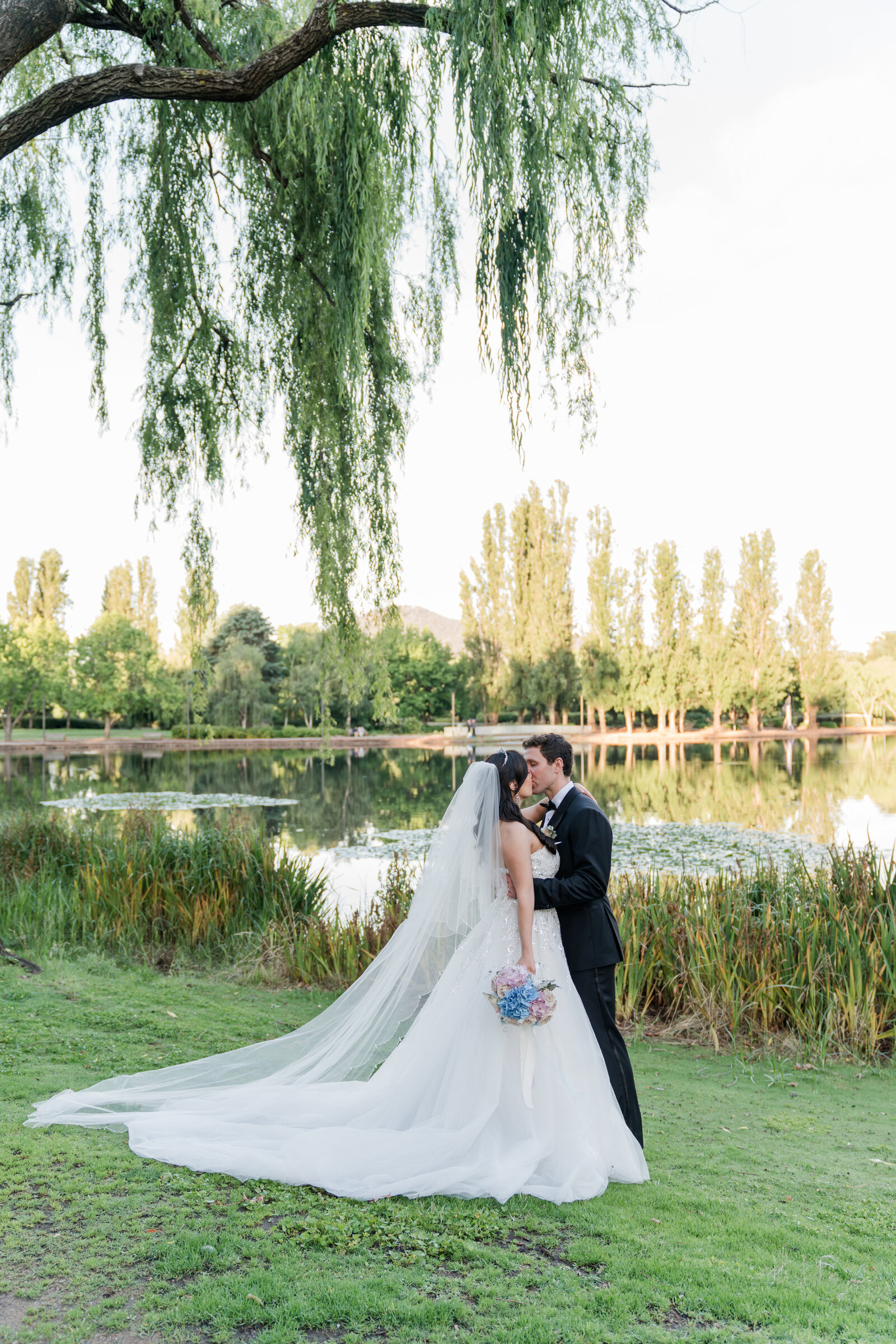 Whimsical wedding day of a Canberra couple