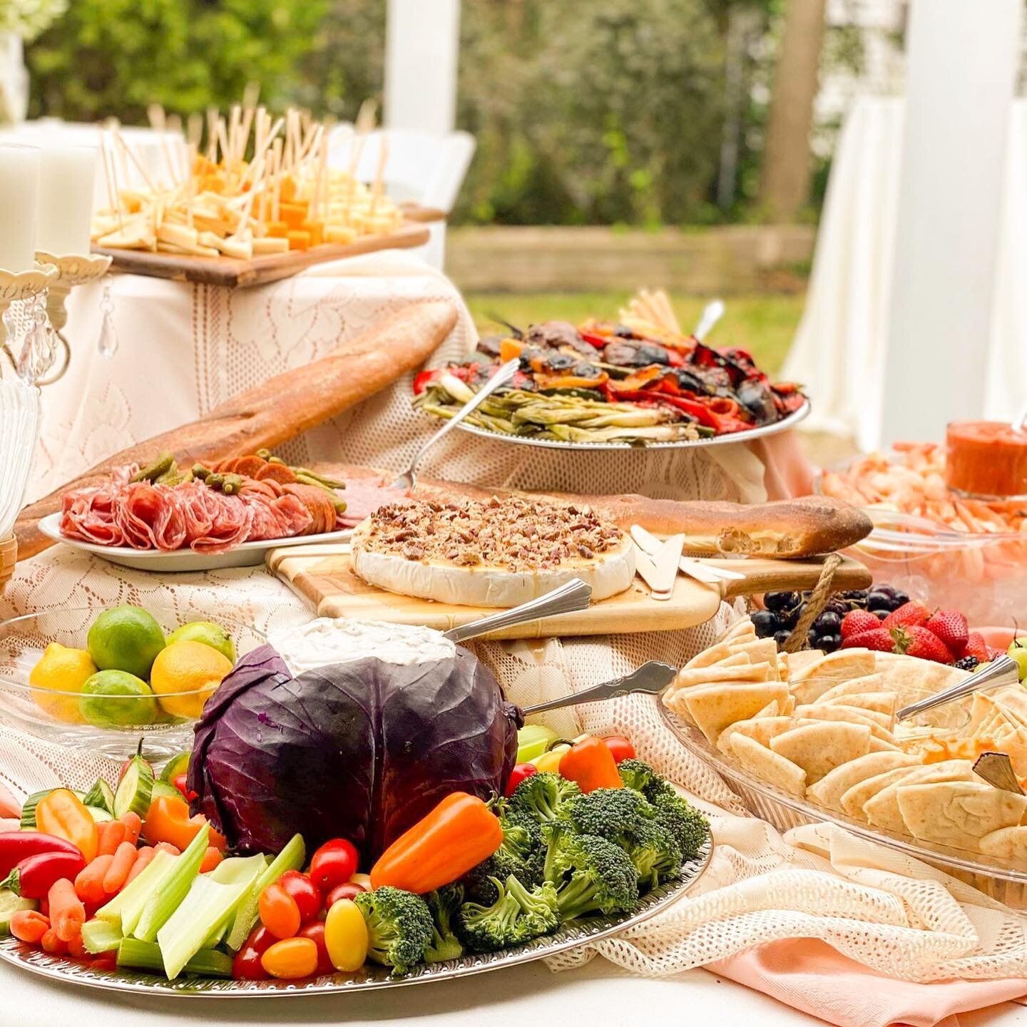 The Grateful Gourmet Catering Grazing Table is great for your next event that allows you to not have to worry about setup or break down we handle everything for you. One stop Shop for your next event. 