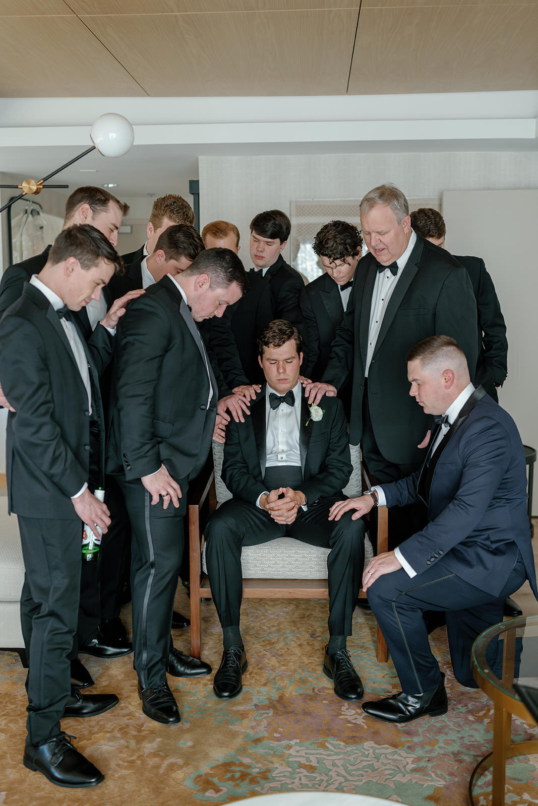 Classy Black Tie Wedding Dallas Hope Gray Photo 48