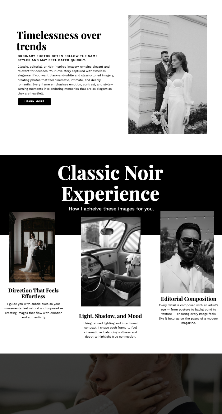 00003Love Online Designs -Classic Noir