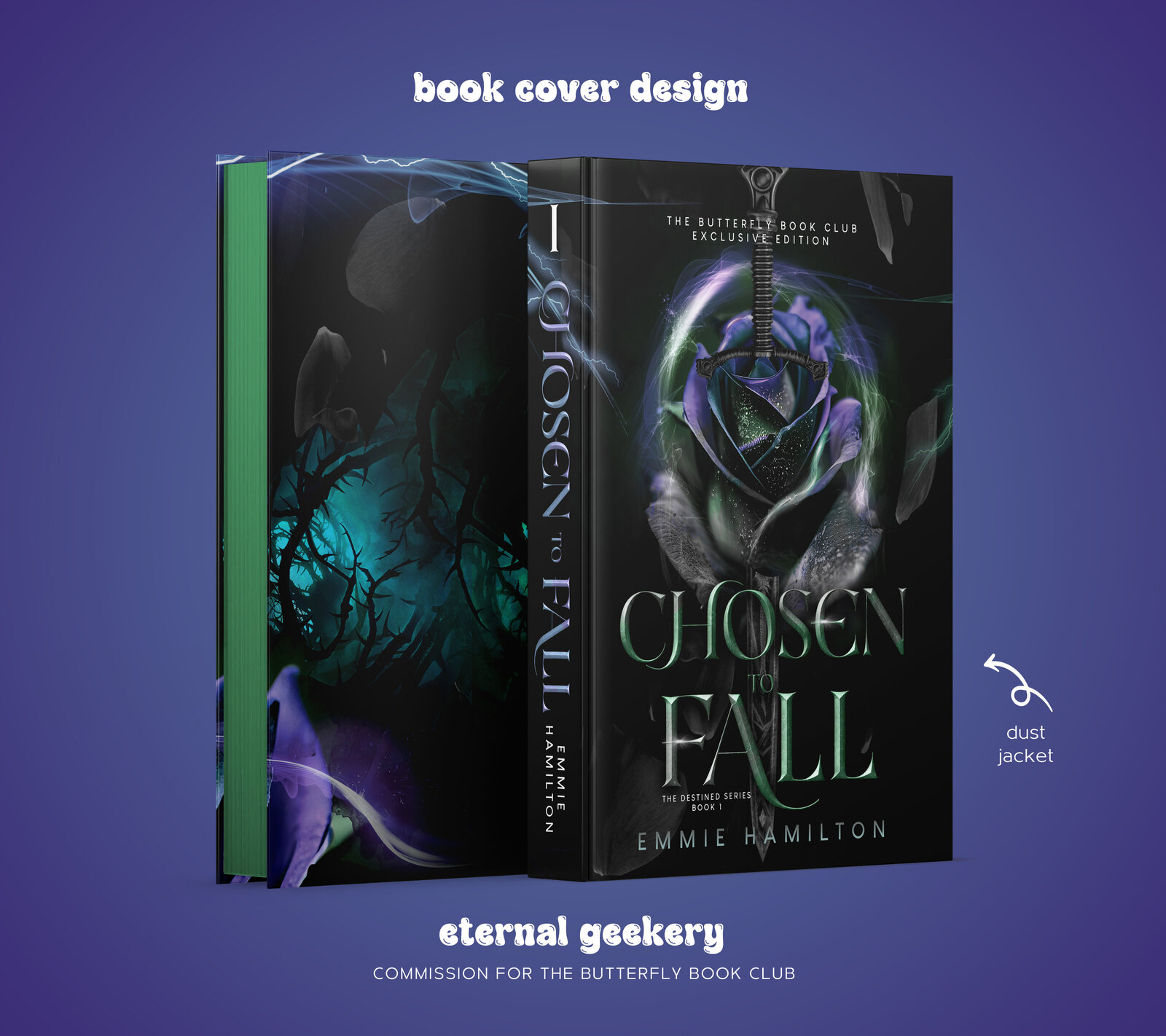 Chosen to Fall Dust Jacket