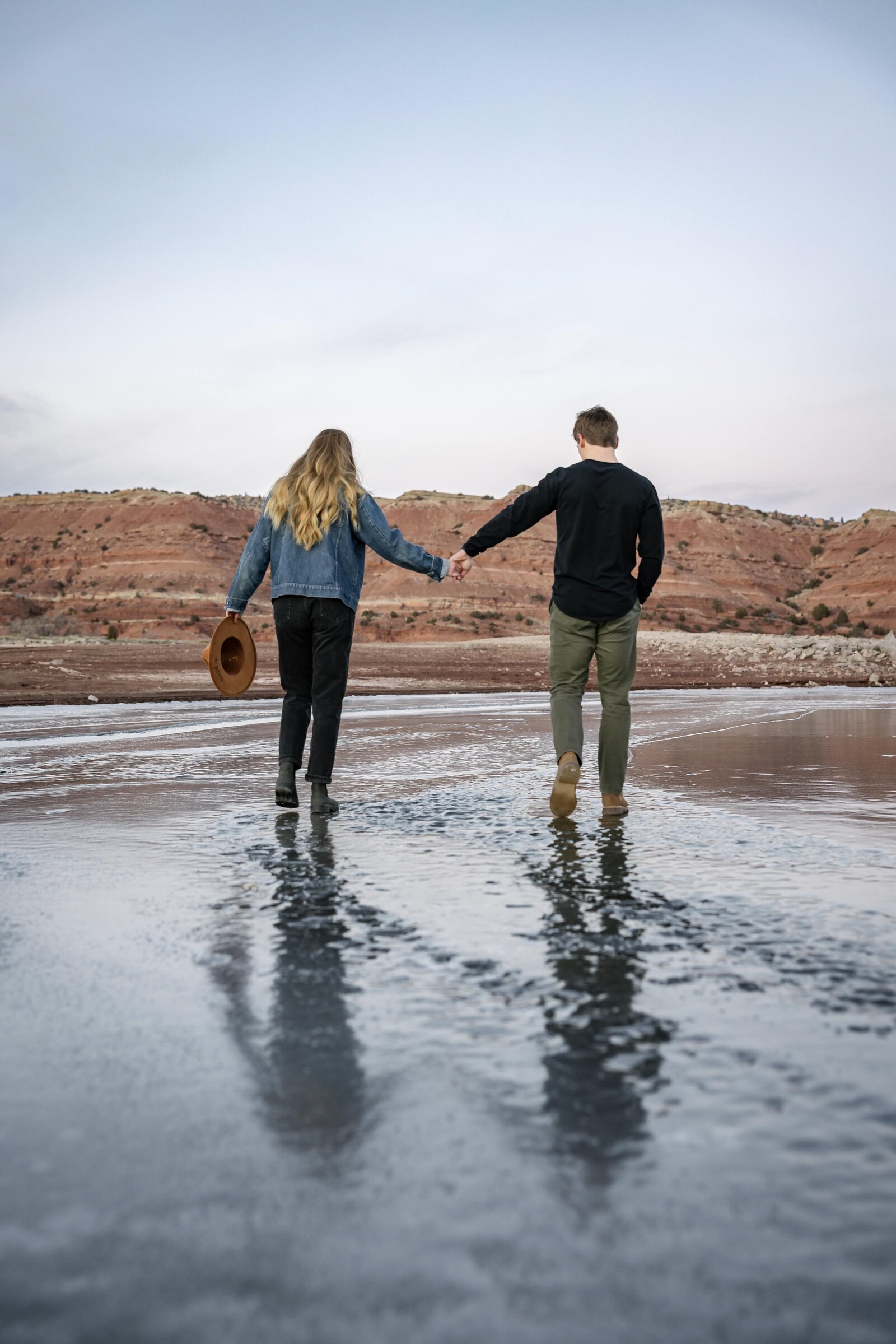 nature inspired engagement photography session