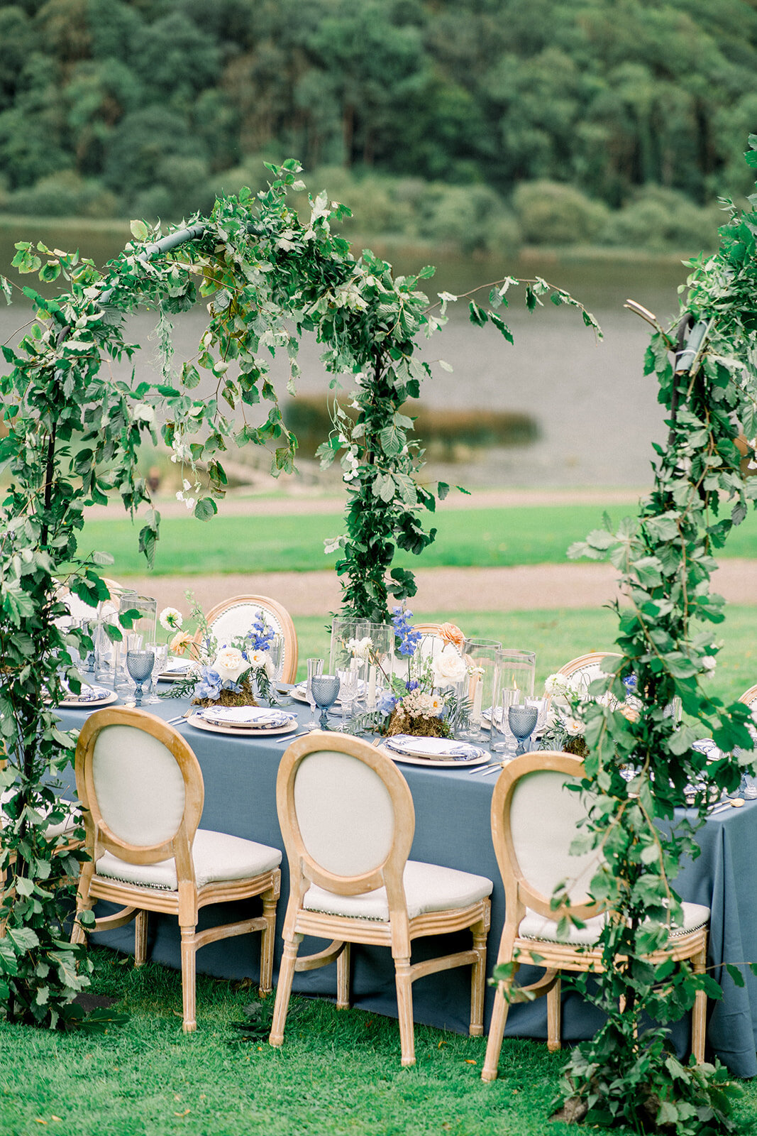 Castle Leslie Wedding Reception Details, Ireland