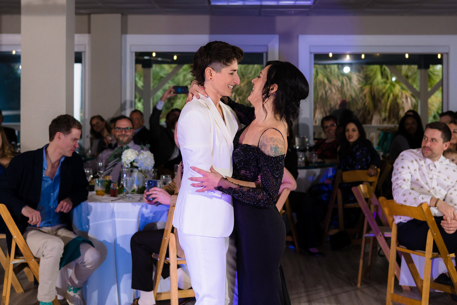 Annie + Tiff 1.21.23 Tampa Bay Watch Wedding - alt Photography - -262