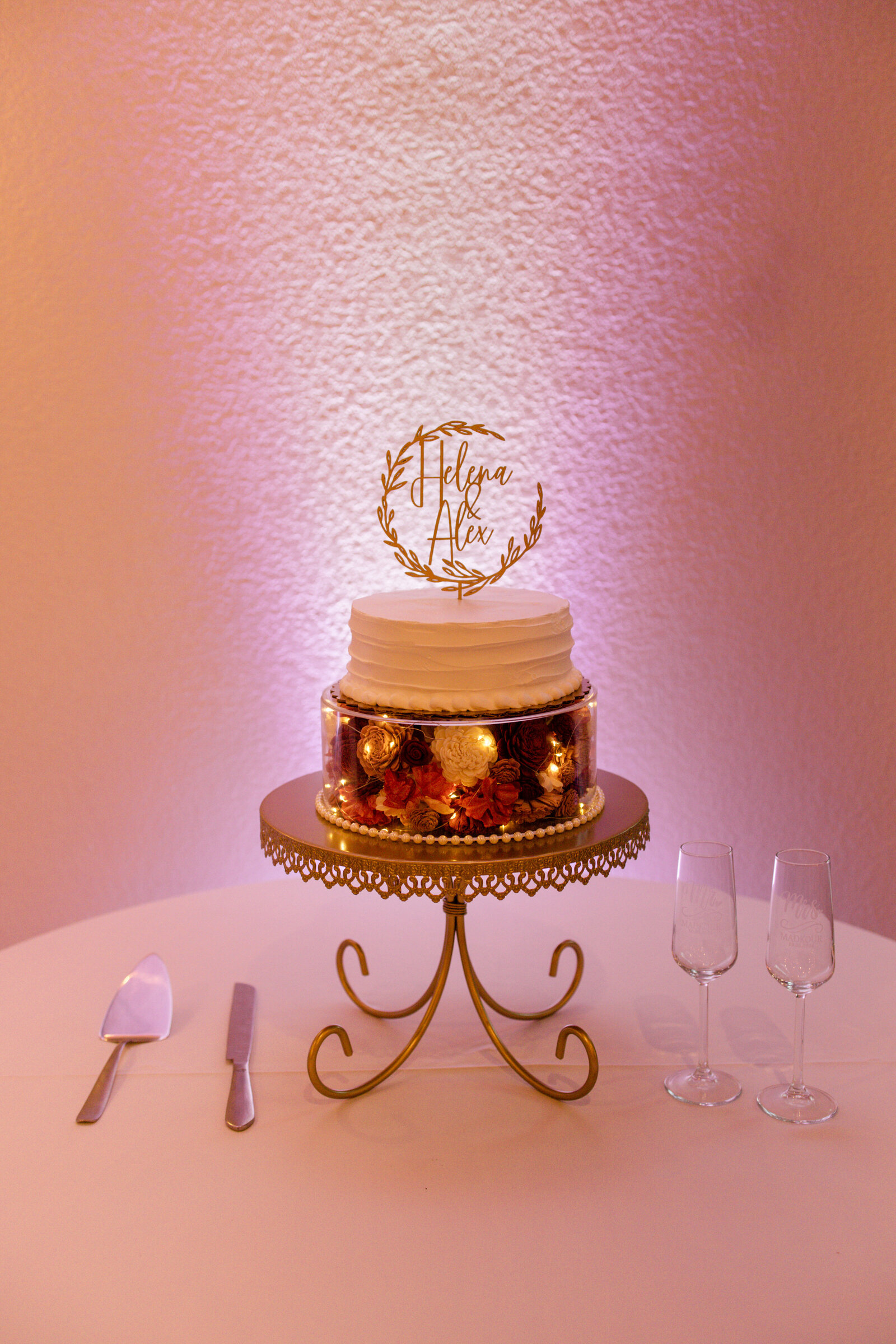 Dallas wedding cake photography