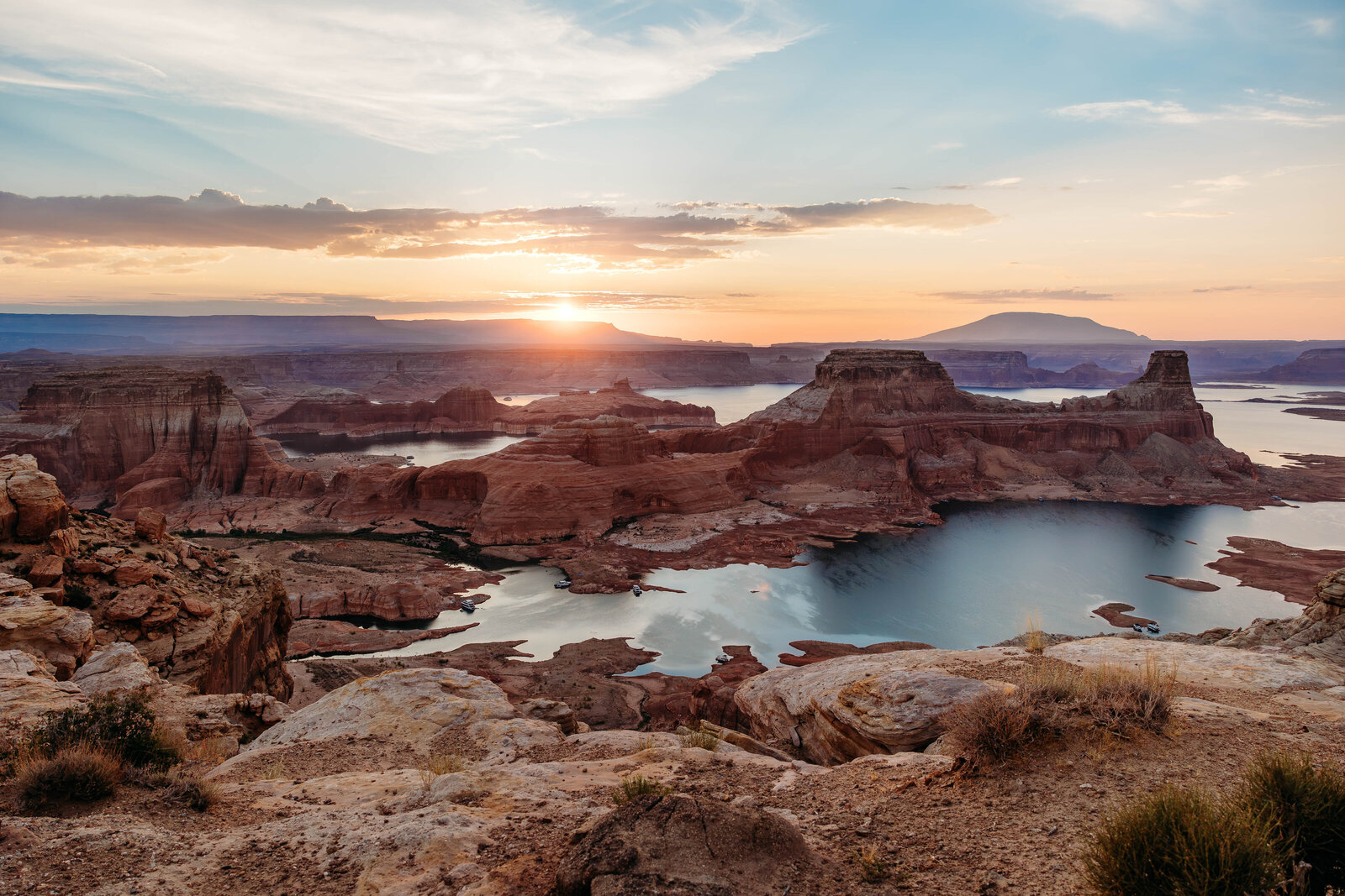Stunning landscape of Alstom Point in Utah