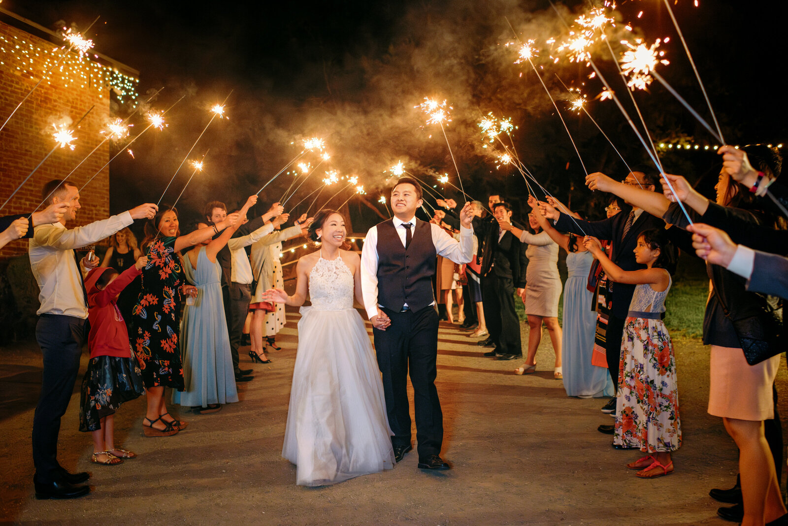 Sparkler-Wedding-Exit