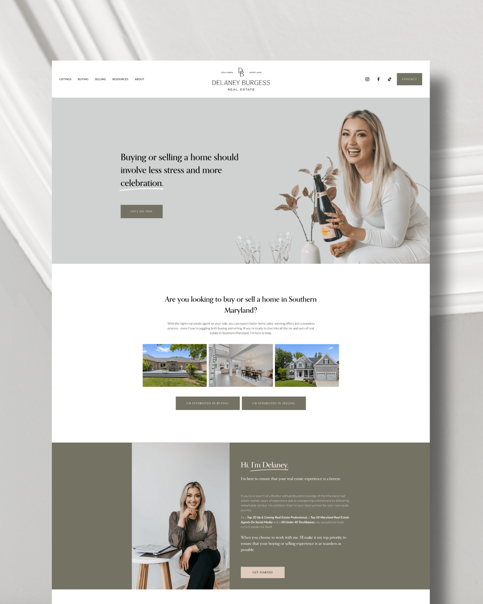 Realtor Website Design