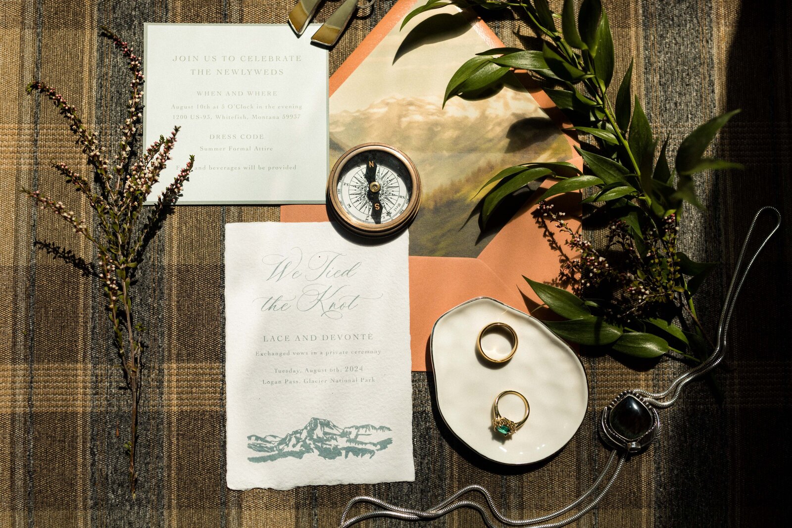 Glacier National Park Elopement Details