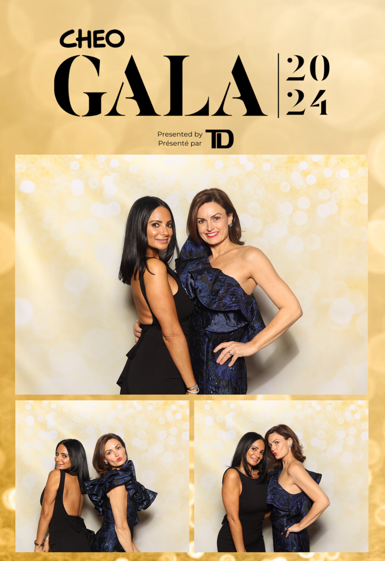 Photo of guests at the CHEO Gala 2024 in Ottawa at the National Art Gallery.