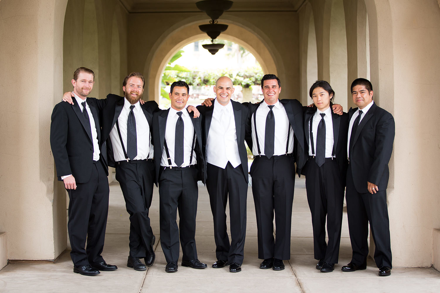 groomsman at the prado