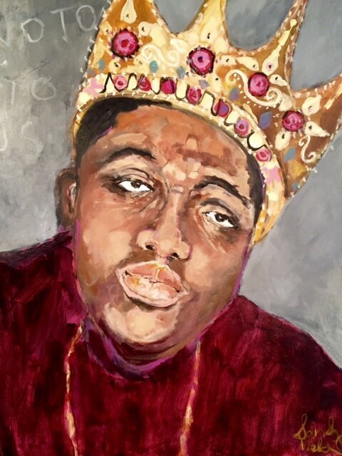 Biggie-abstract-painting-sandy-welch-art