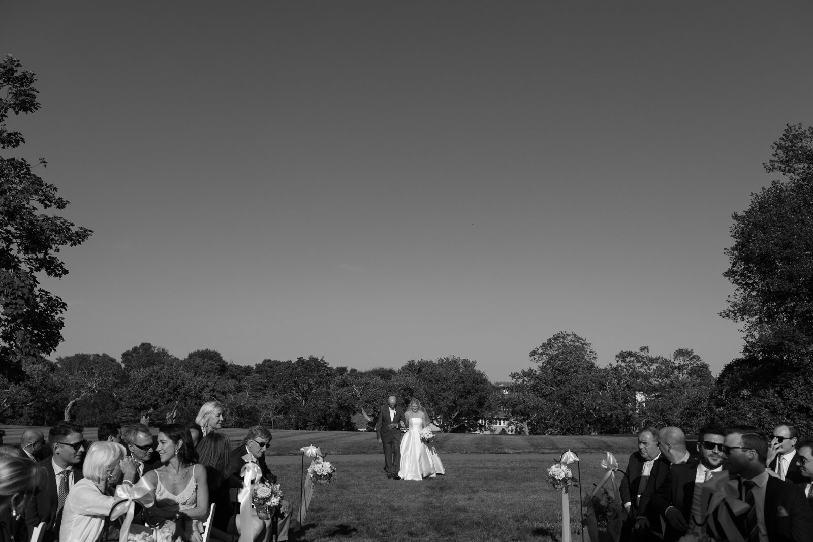 Tented South Dartmouth wedding at Salters Point. Deborah Zoe Photography.