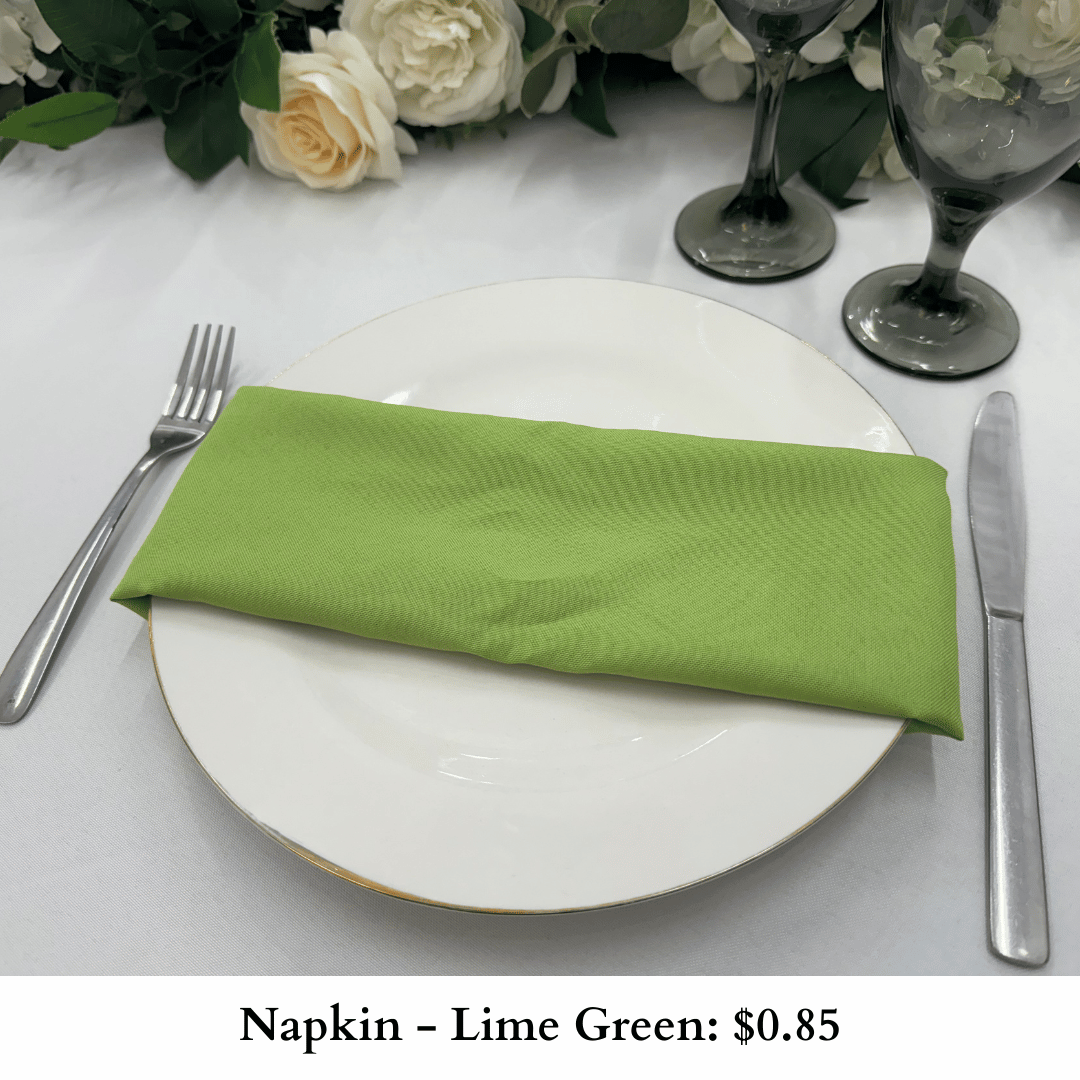 Napkin-Lime Green-372