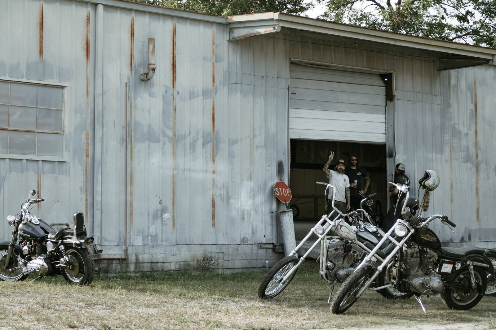 Drew and Justin at King City Choppers