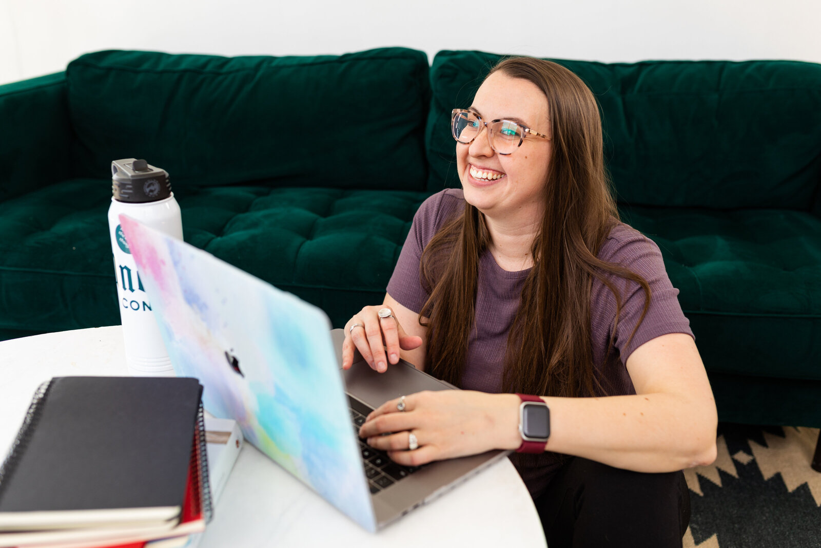 The Uncanny Content Team laughing together