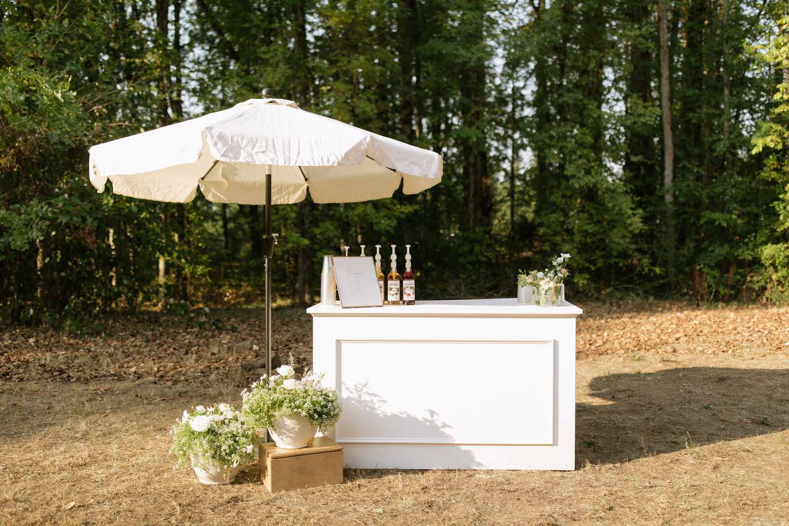 Wedding reception details by elopement photographer Washington, Erica Rochelle Photography