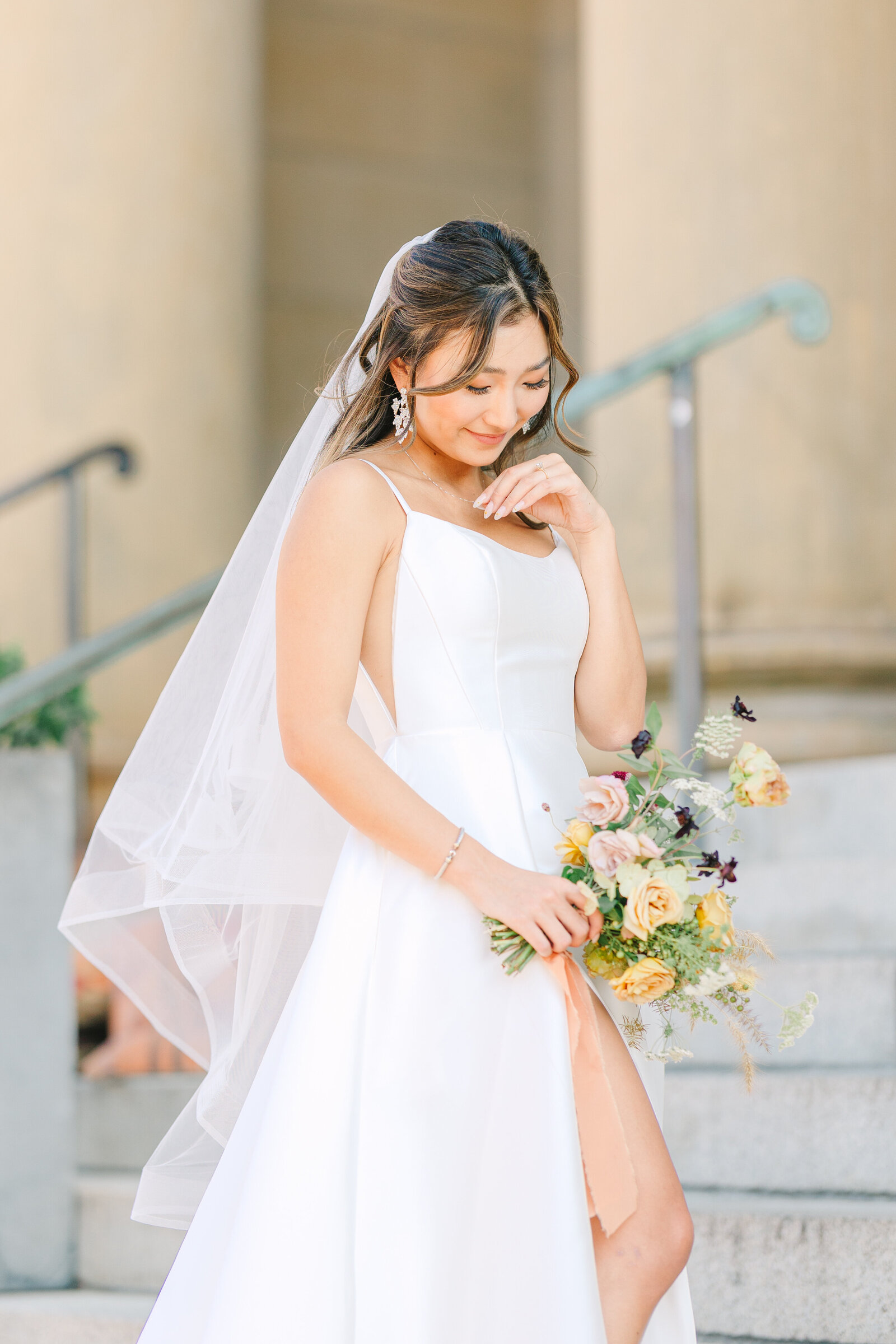 the line hotel dc modern wedding by chesapeake charm photography