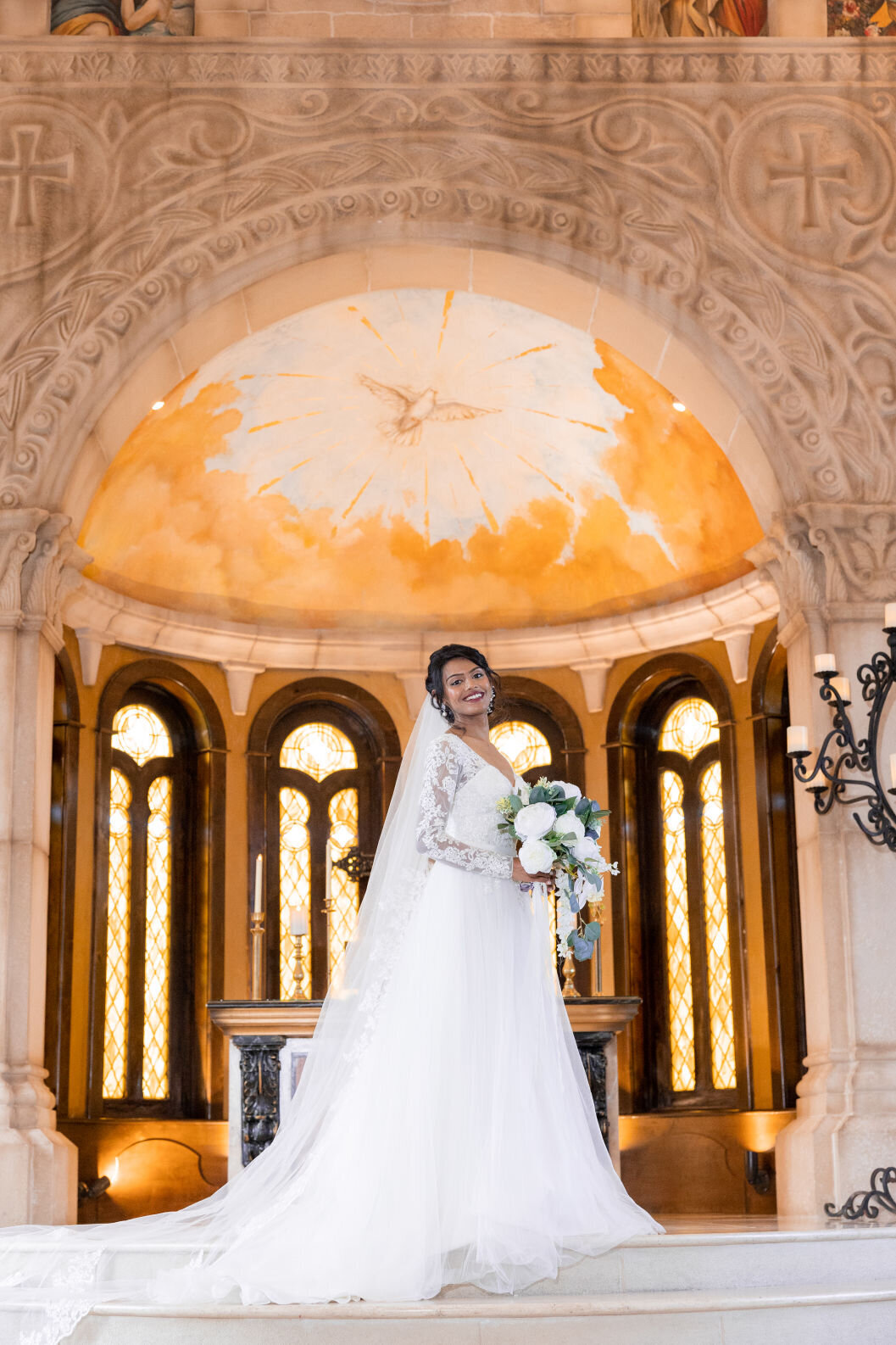 Bride solo photography