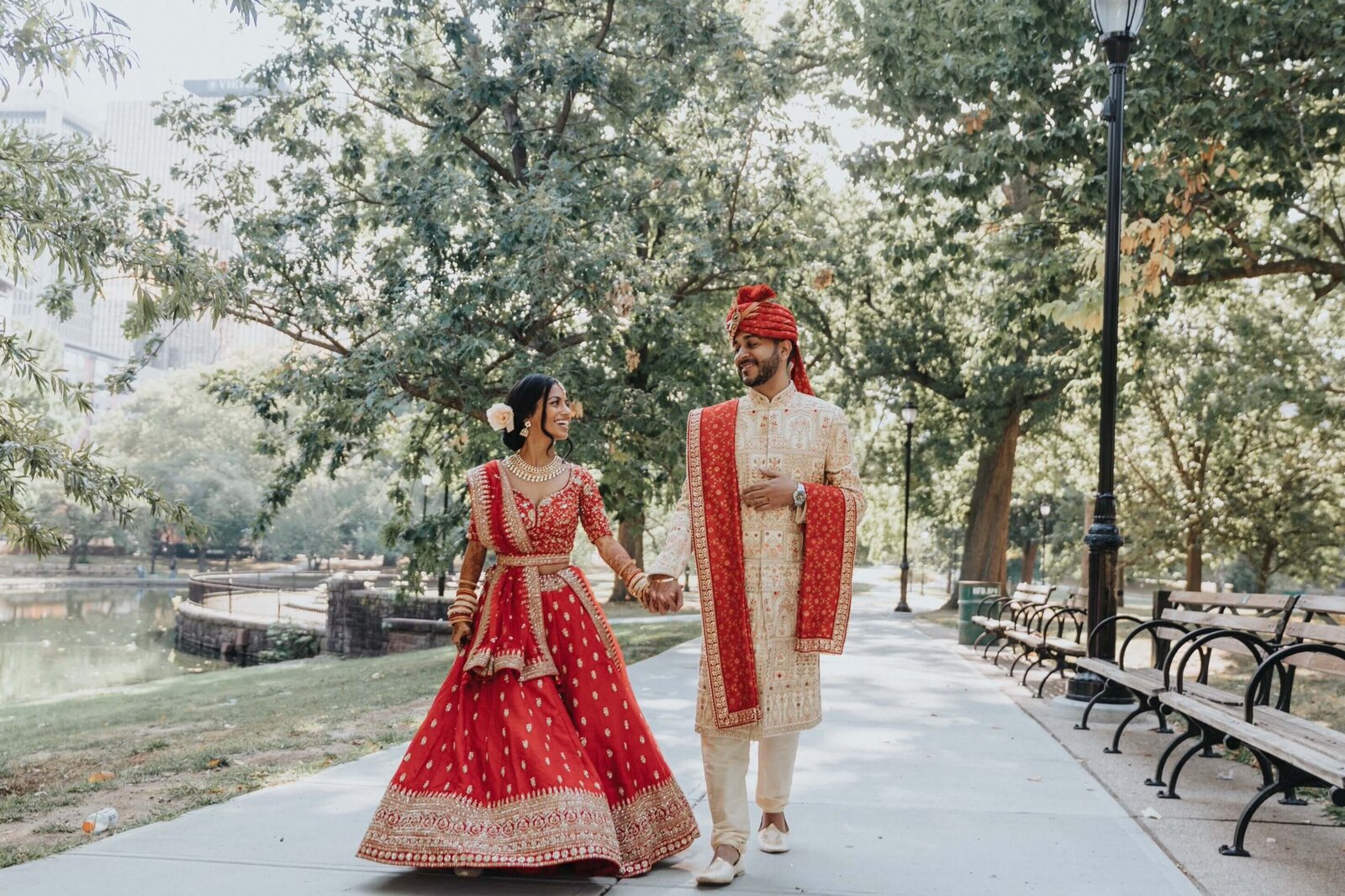 Bushnell Park Indian Wedding