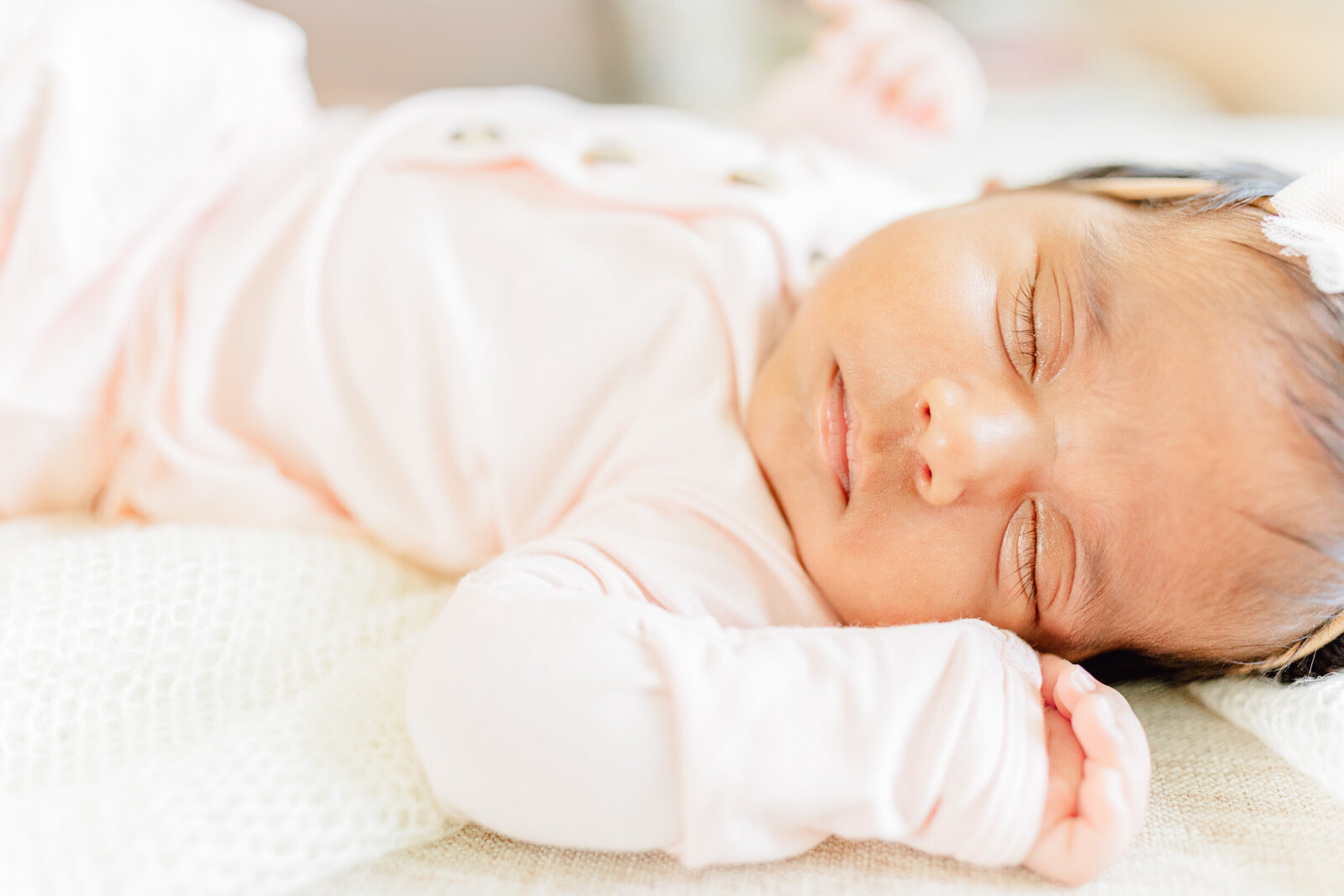 Sleeping newborn