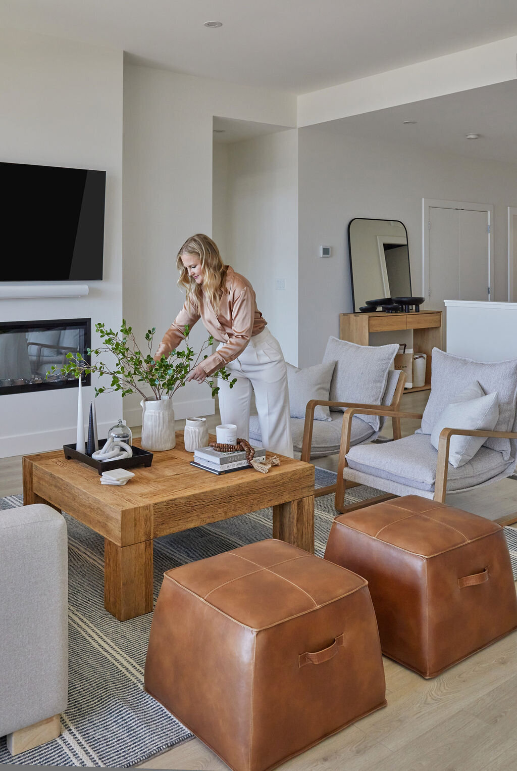 Living room styling Align Interior Design