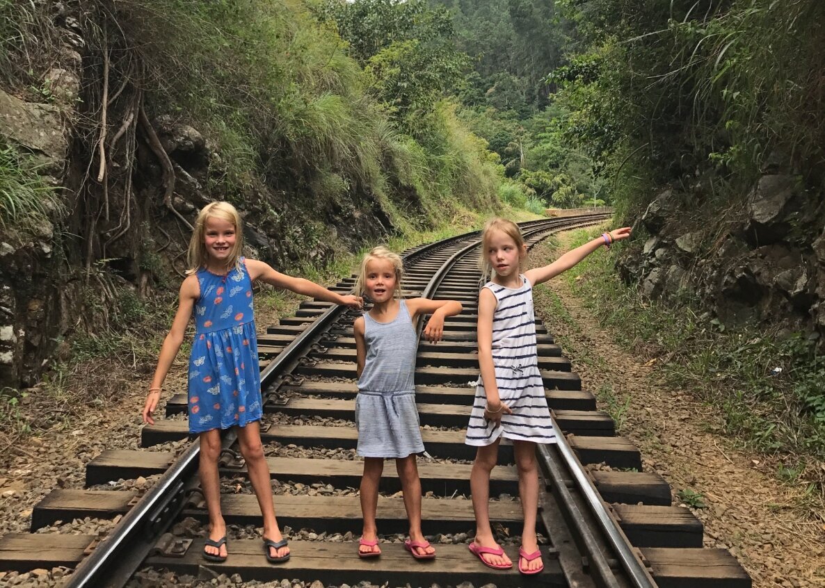 Reis met Kinderen Sri Lanka Ella