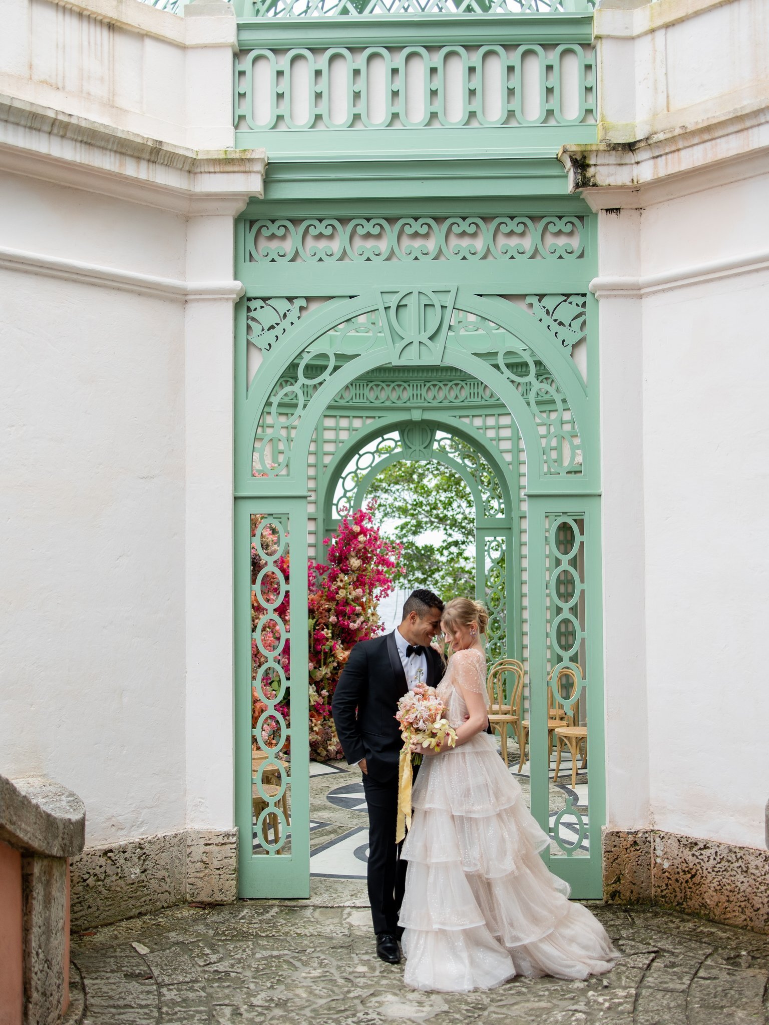 Vizcaya Gardens Miami Wedding0057