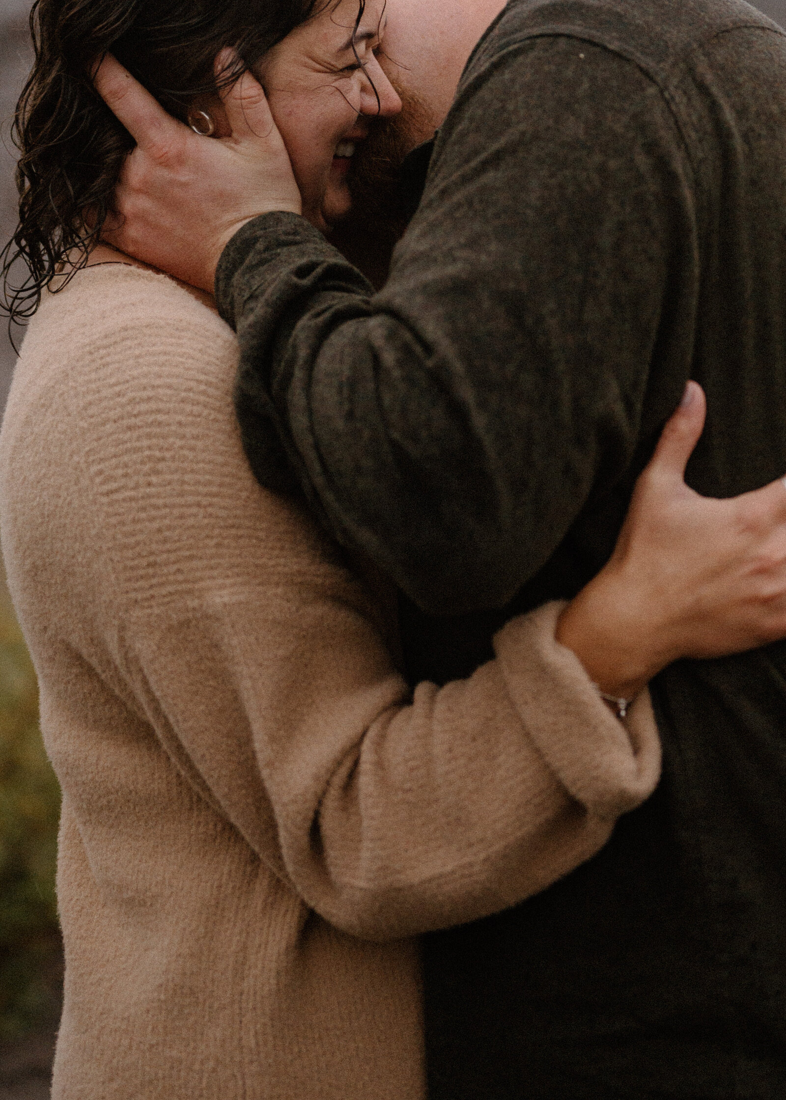 Couples engagement photo taken by Portland Oregon Wedding Photographer Forgette Photo