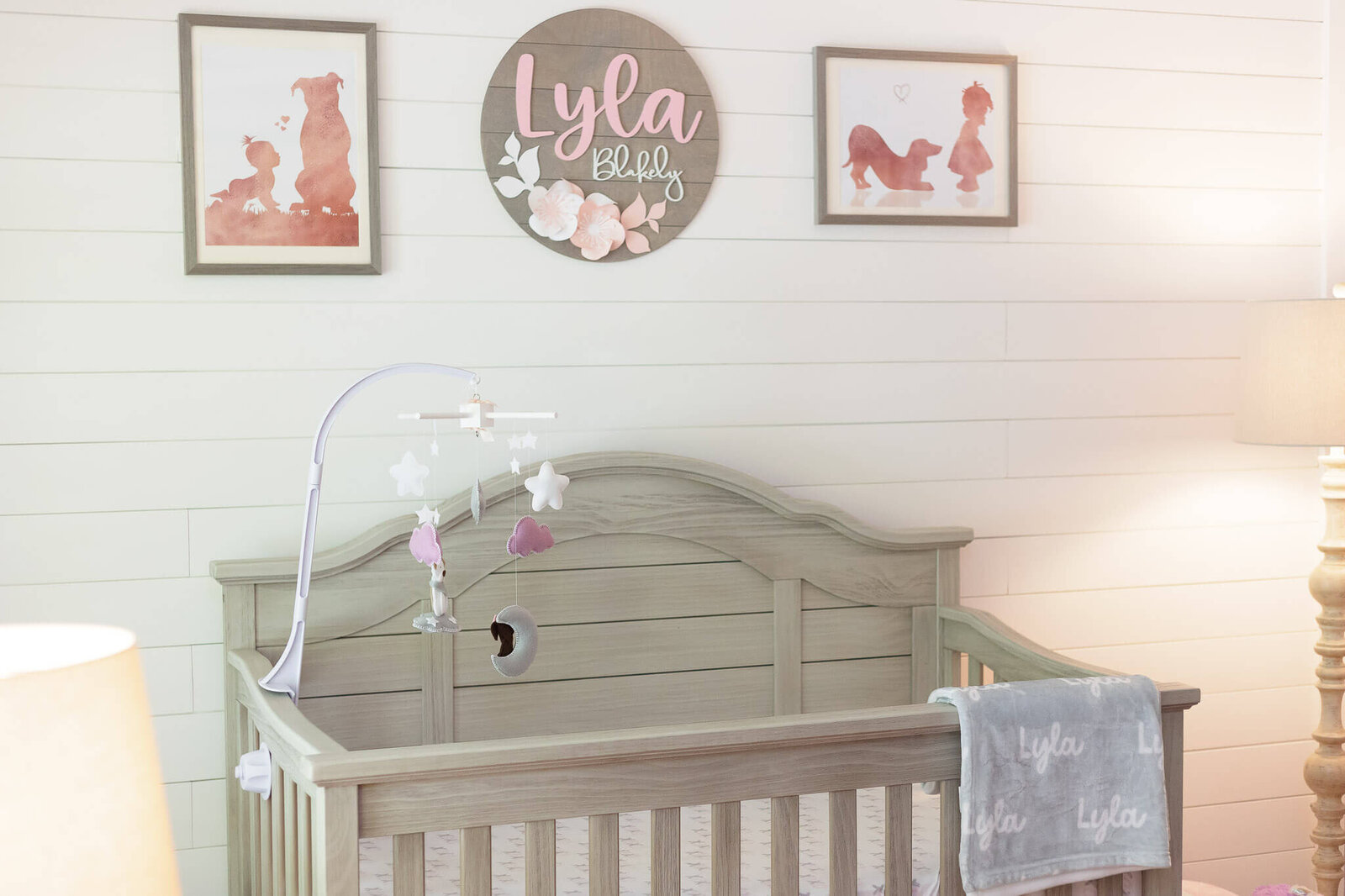 A Manassas, Virginia newborn nursery.