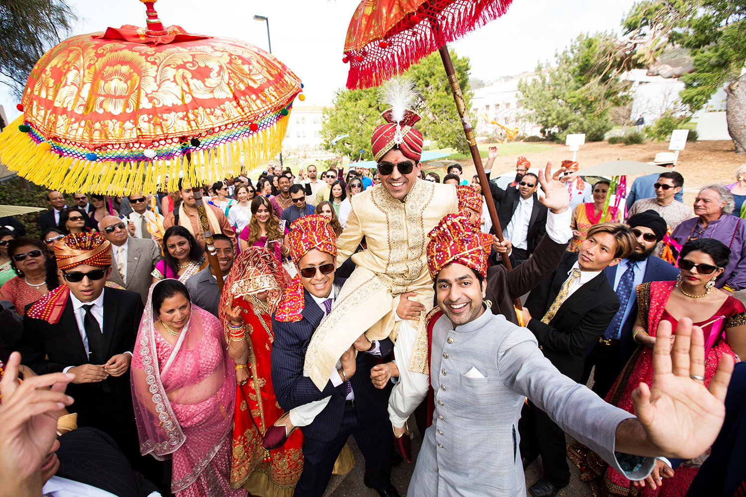 Scripps Seaside Forum wedding photos indian celebration