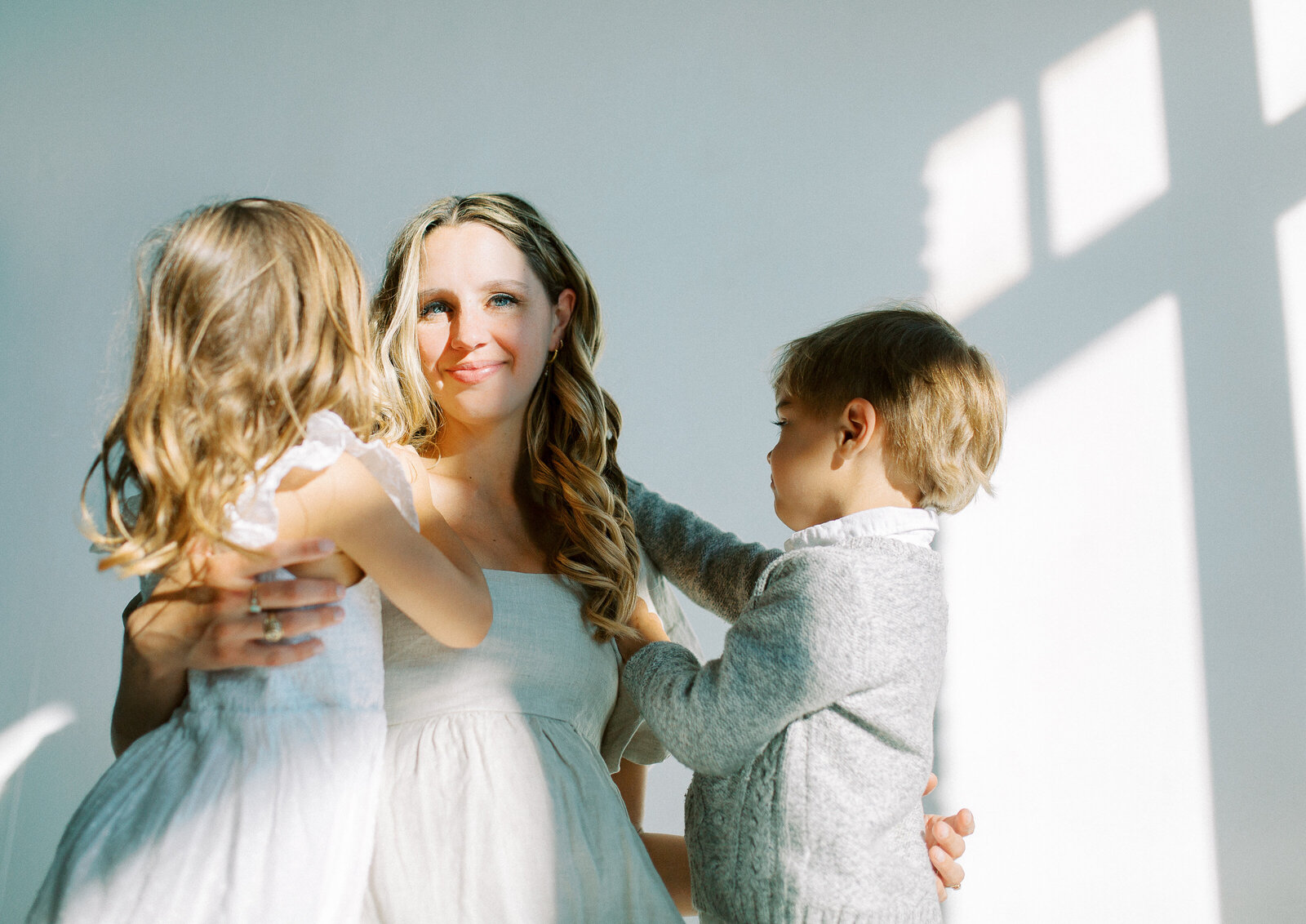 Maternity studio photography in Dallas