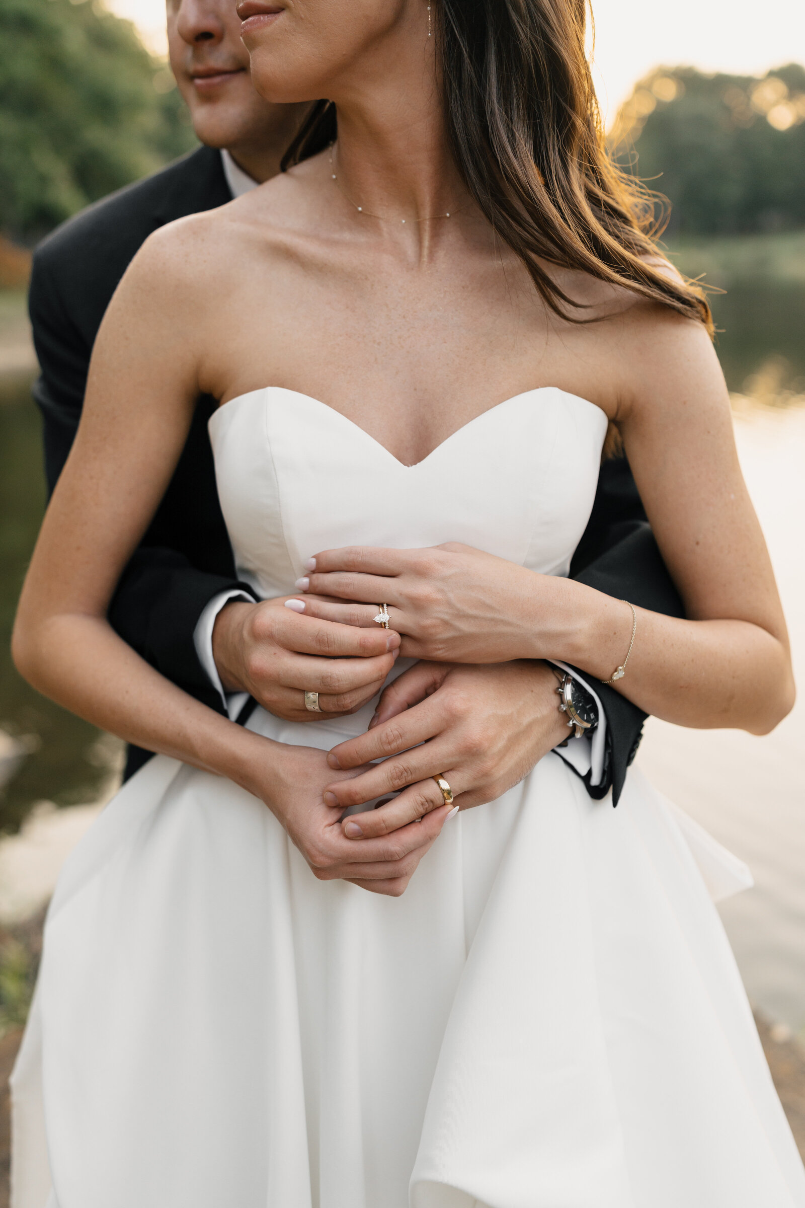 A dreamy Iceland waterfall elopement, with the bride’s veil flowing in the wind