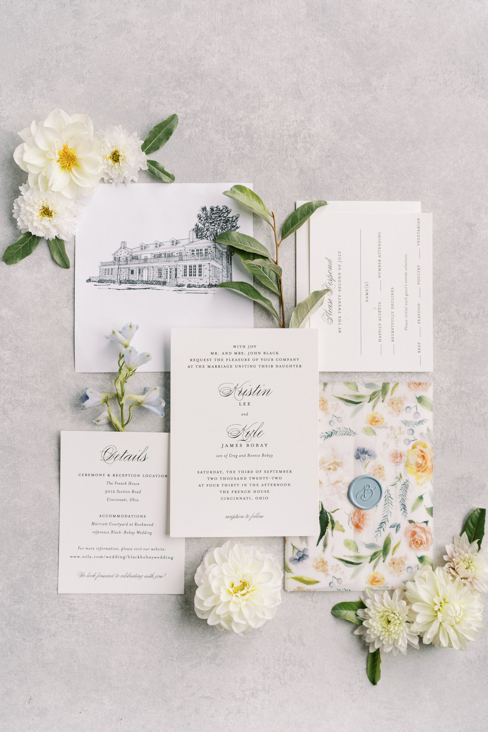 French House stationery