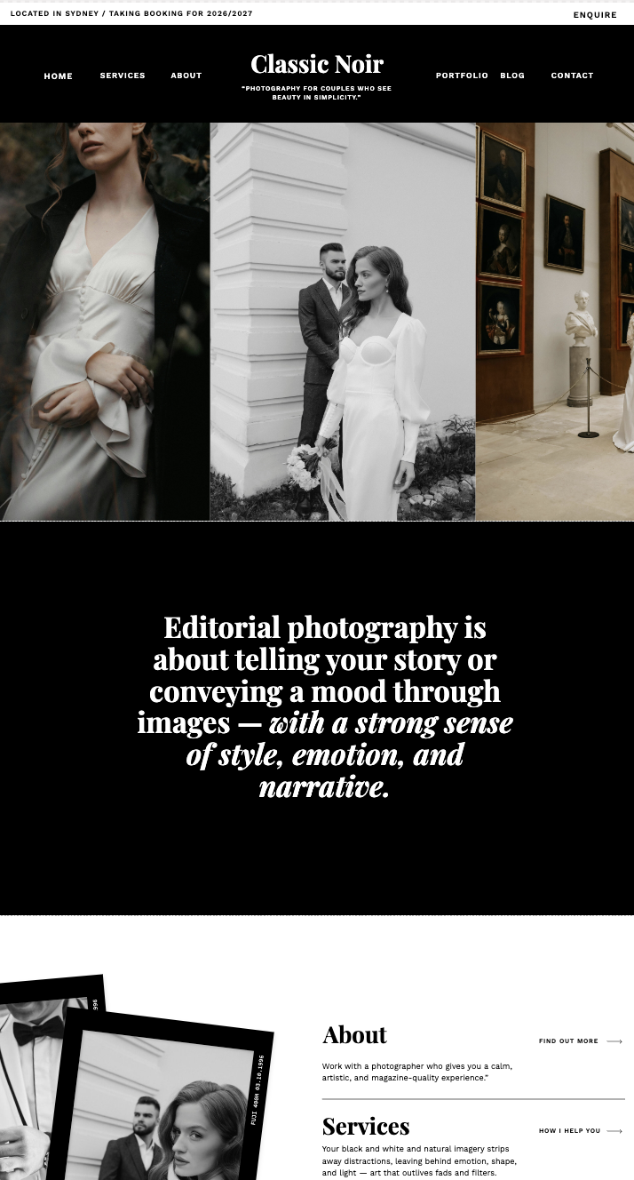 00002Love Online Designs -Classic Noir