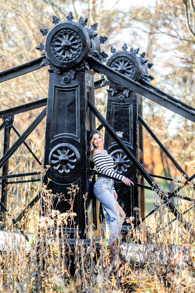 St. Louis Senior Photographer-Erika Rene Photography-Forest Park-Victorian Bridge-29