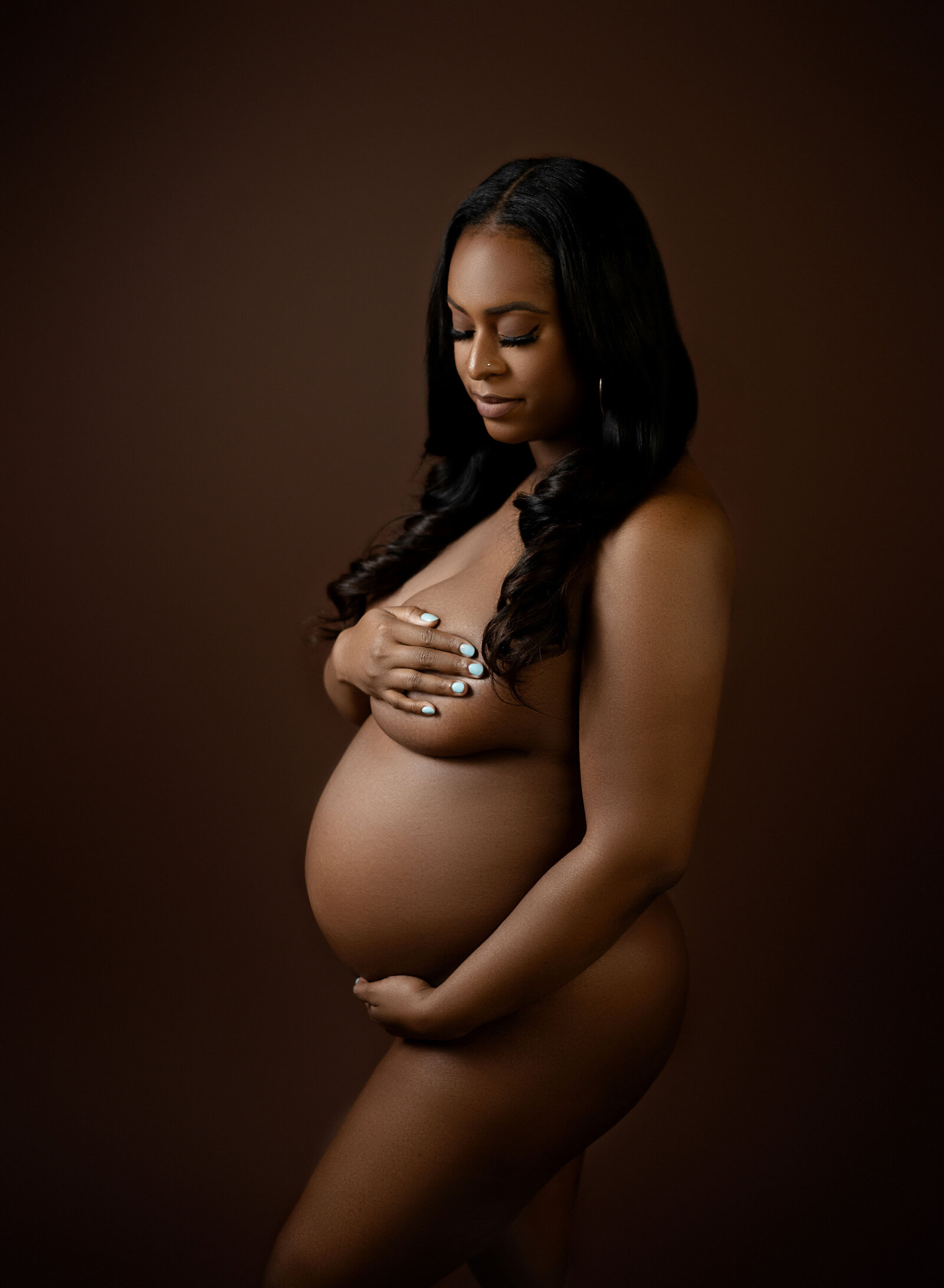 black maternity photography atlanta
