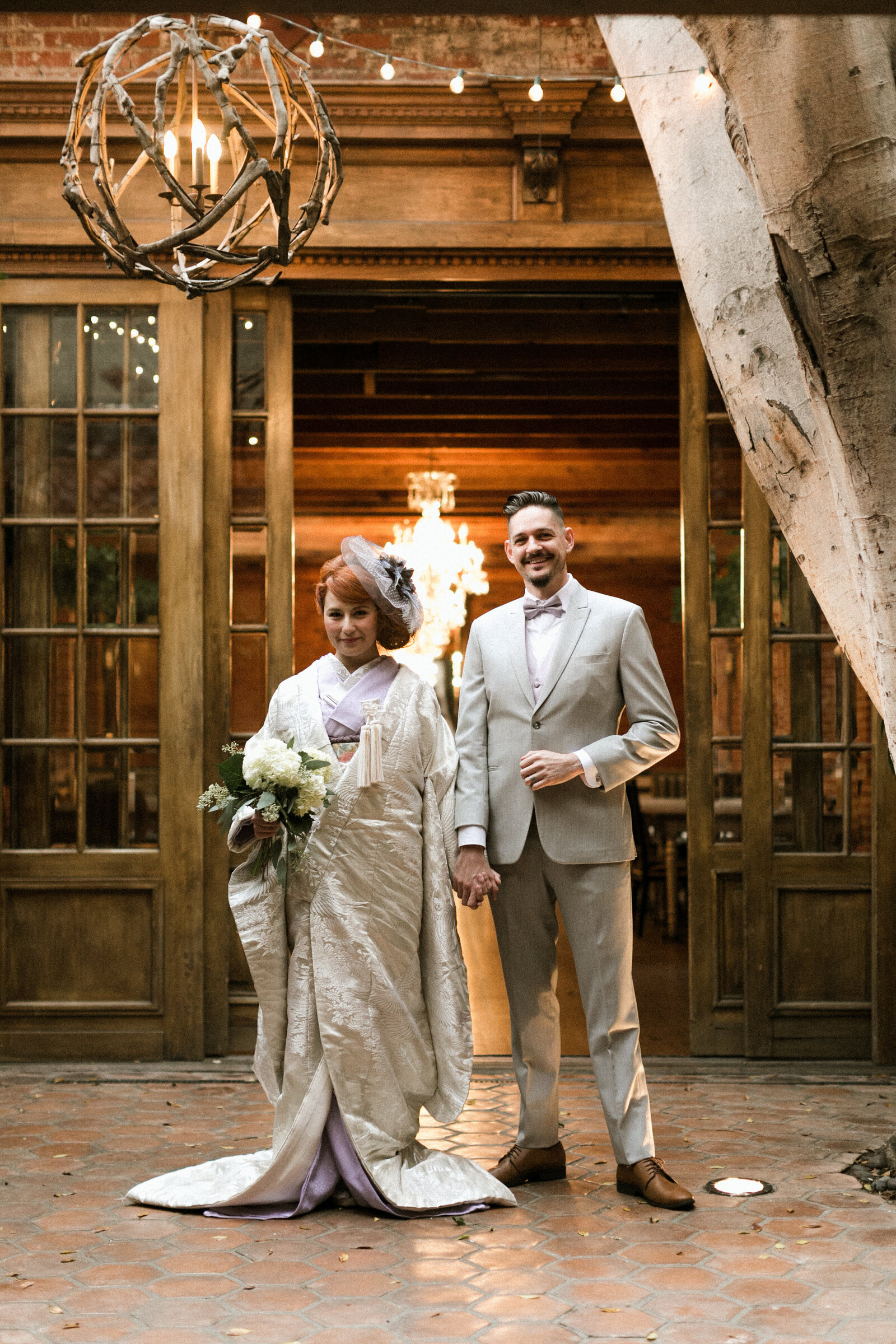 Carondelet House Los Angeles Kimono Wedding-8890