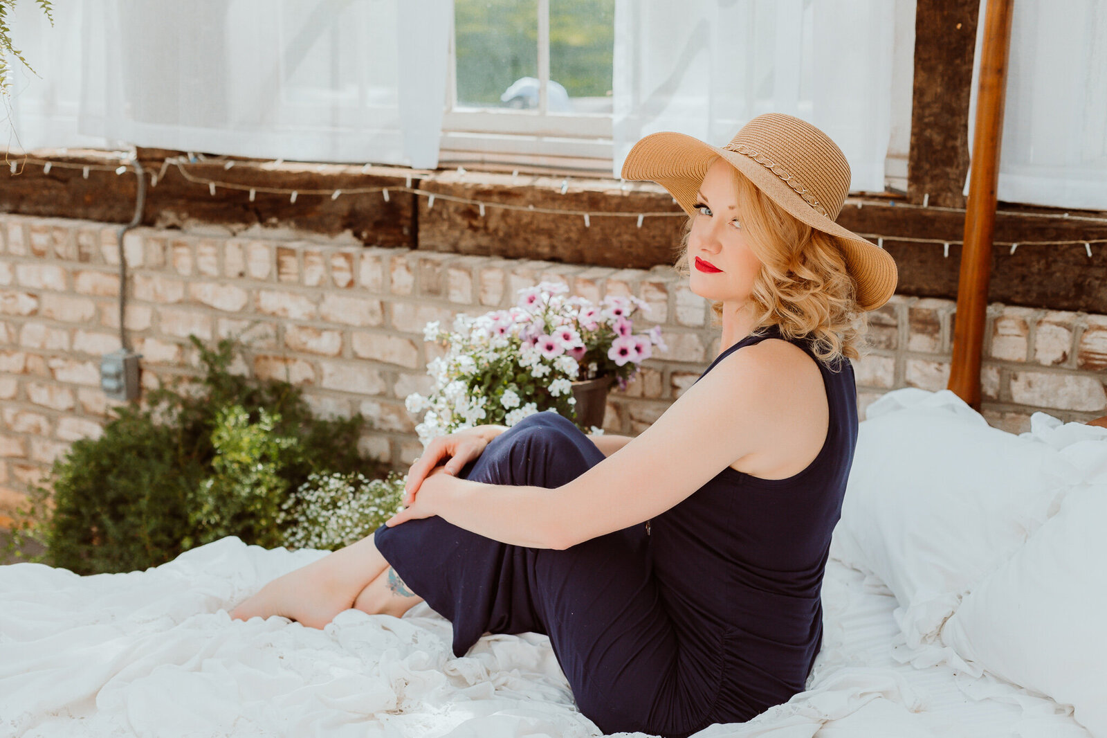 Lynchburg woman's outdoor portrait