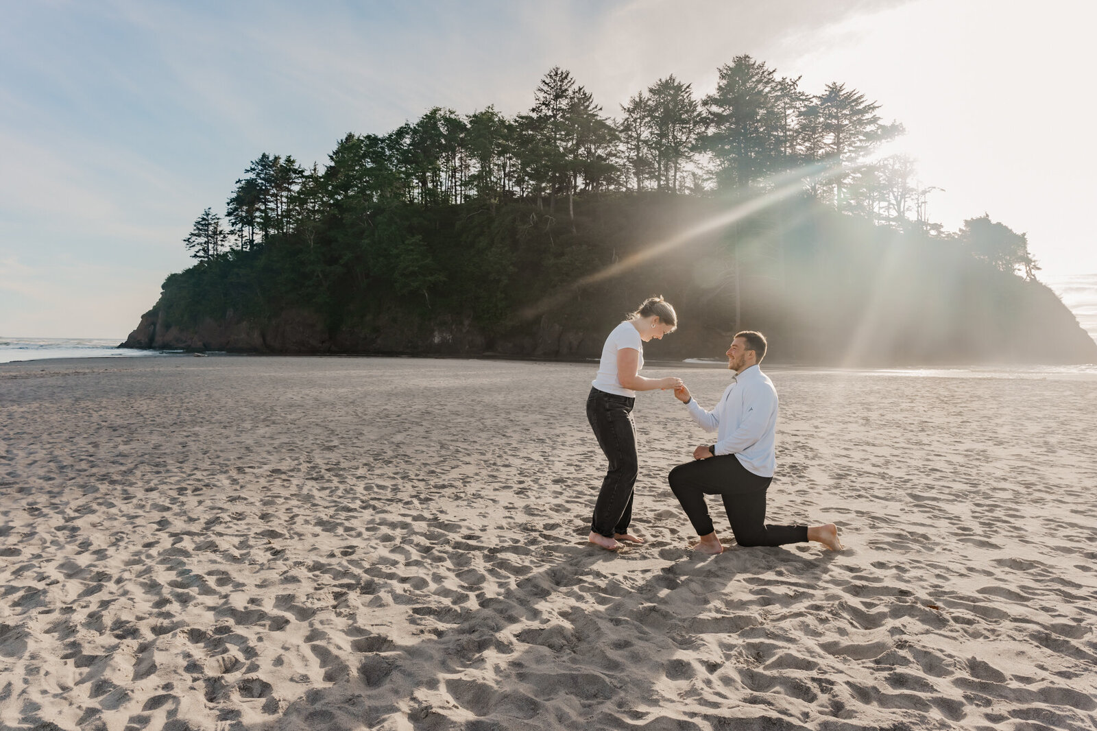 Proposal Photographer in Lincoln City Oregon 