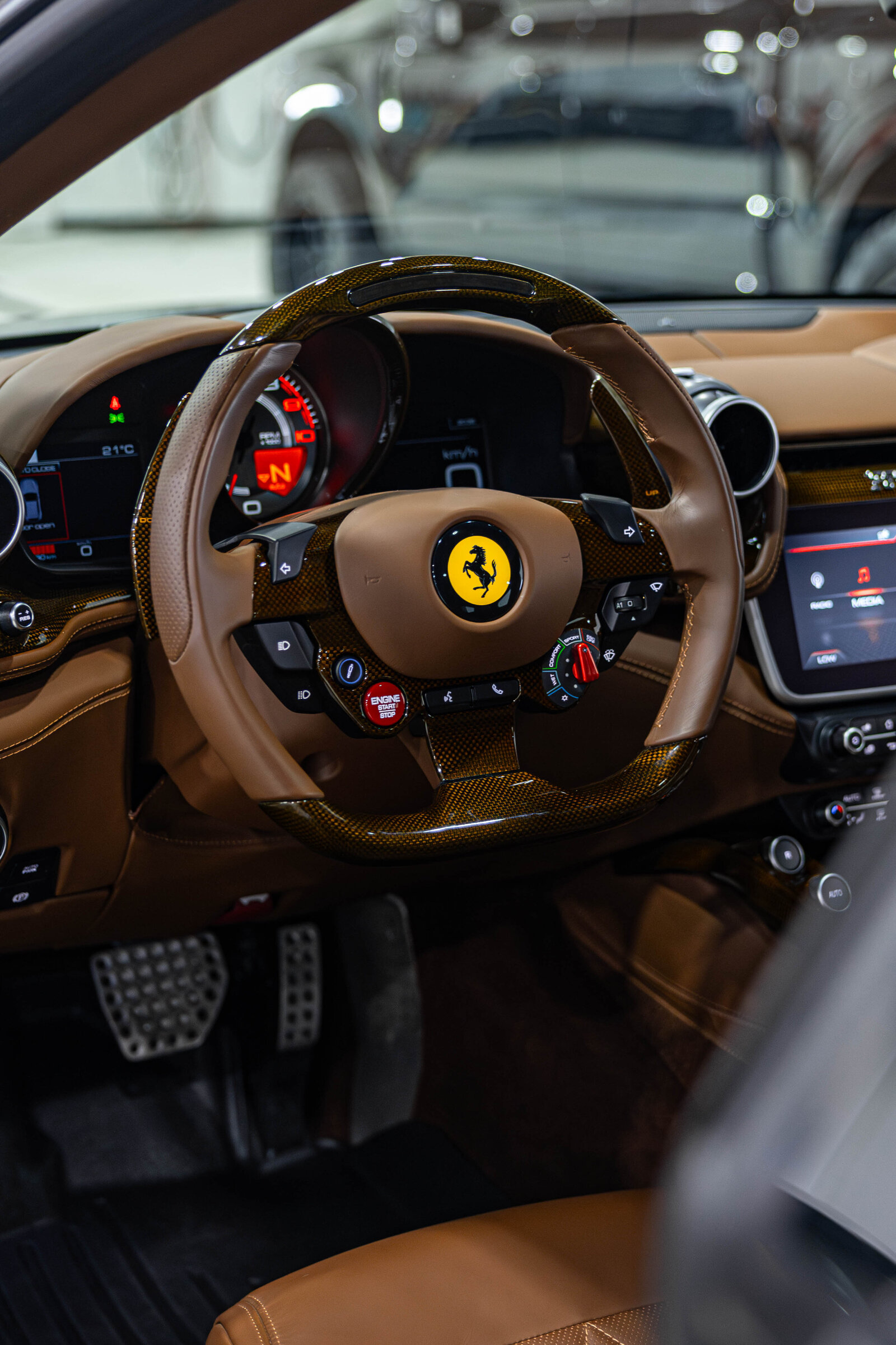 Grey Ferrari GTC4Lusso PPF Le Mans Detailing Toronto Markham 10