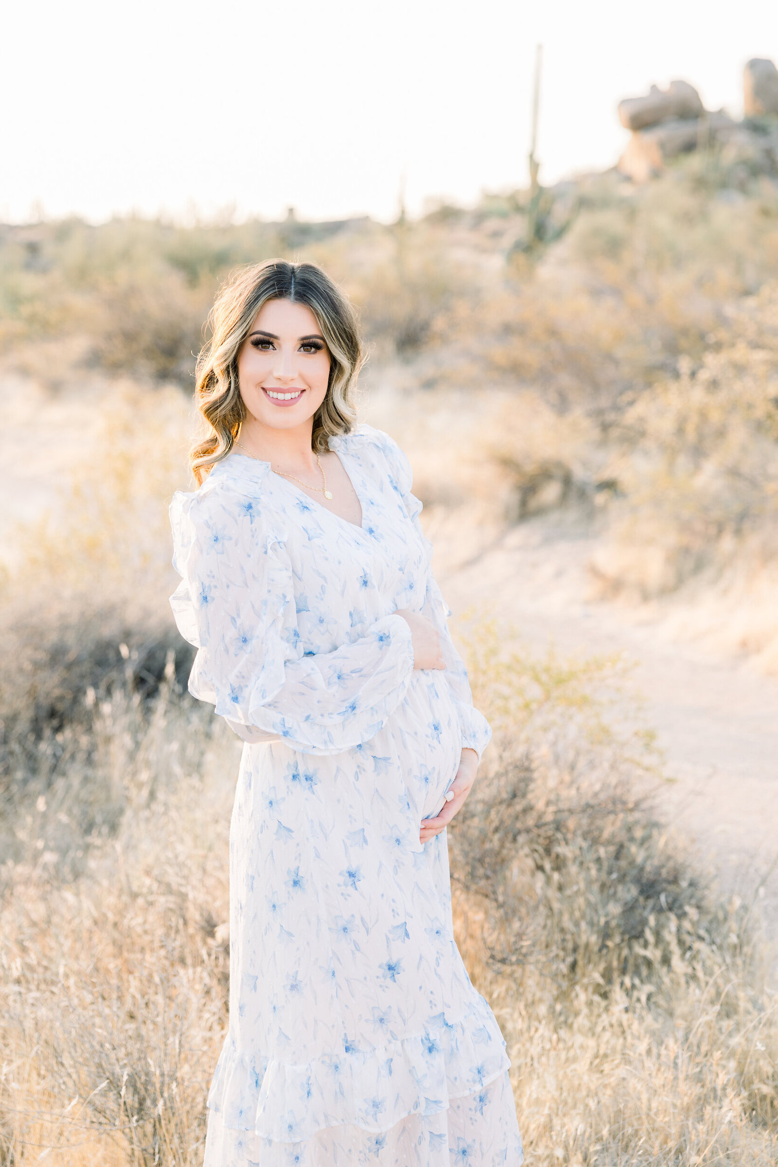 Arizona-Desert-Maternity-Photography-Brenna-Heater7