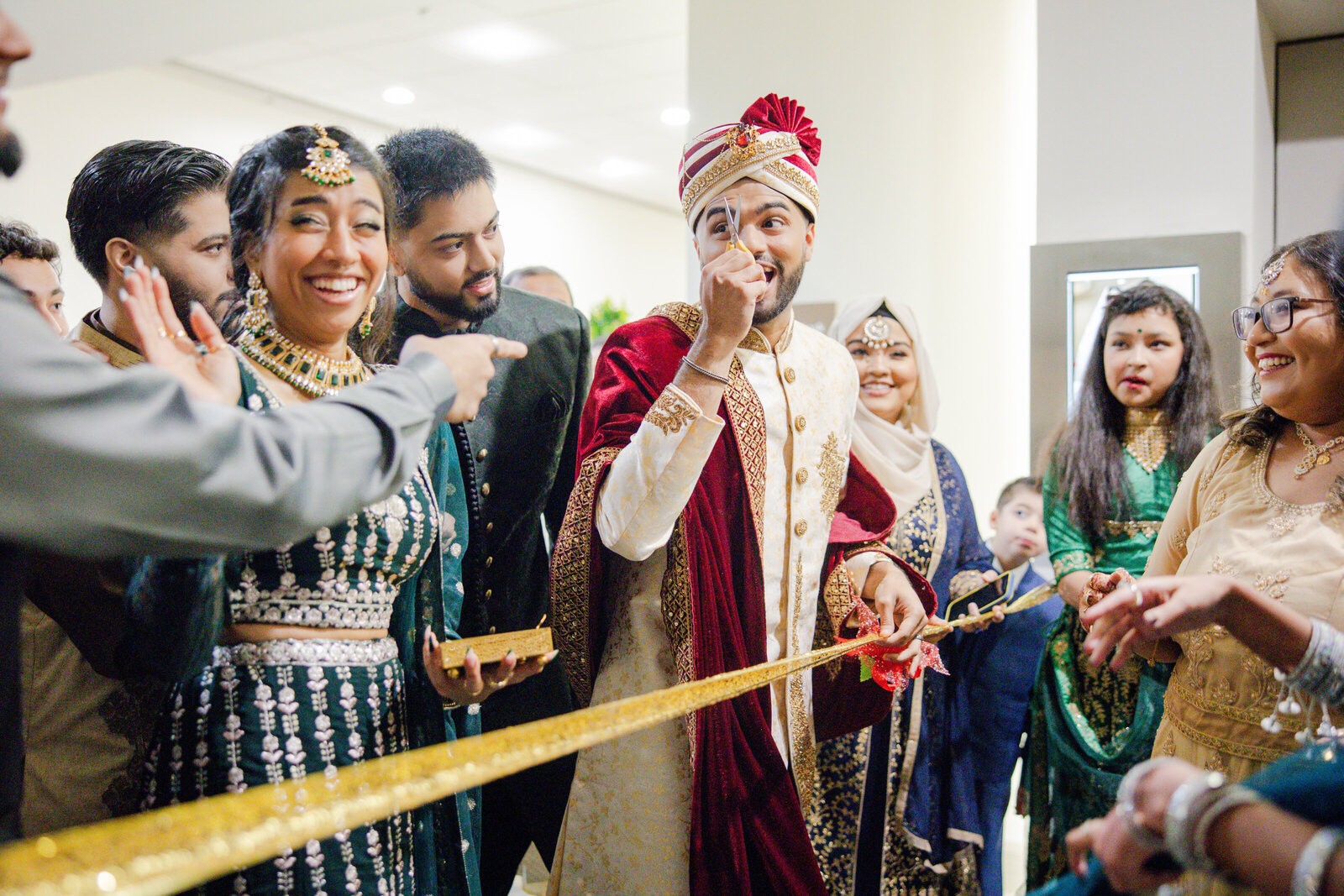 Groom-entry-at-roma-palace-banquet-hall