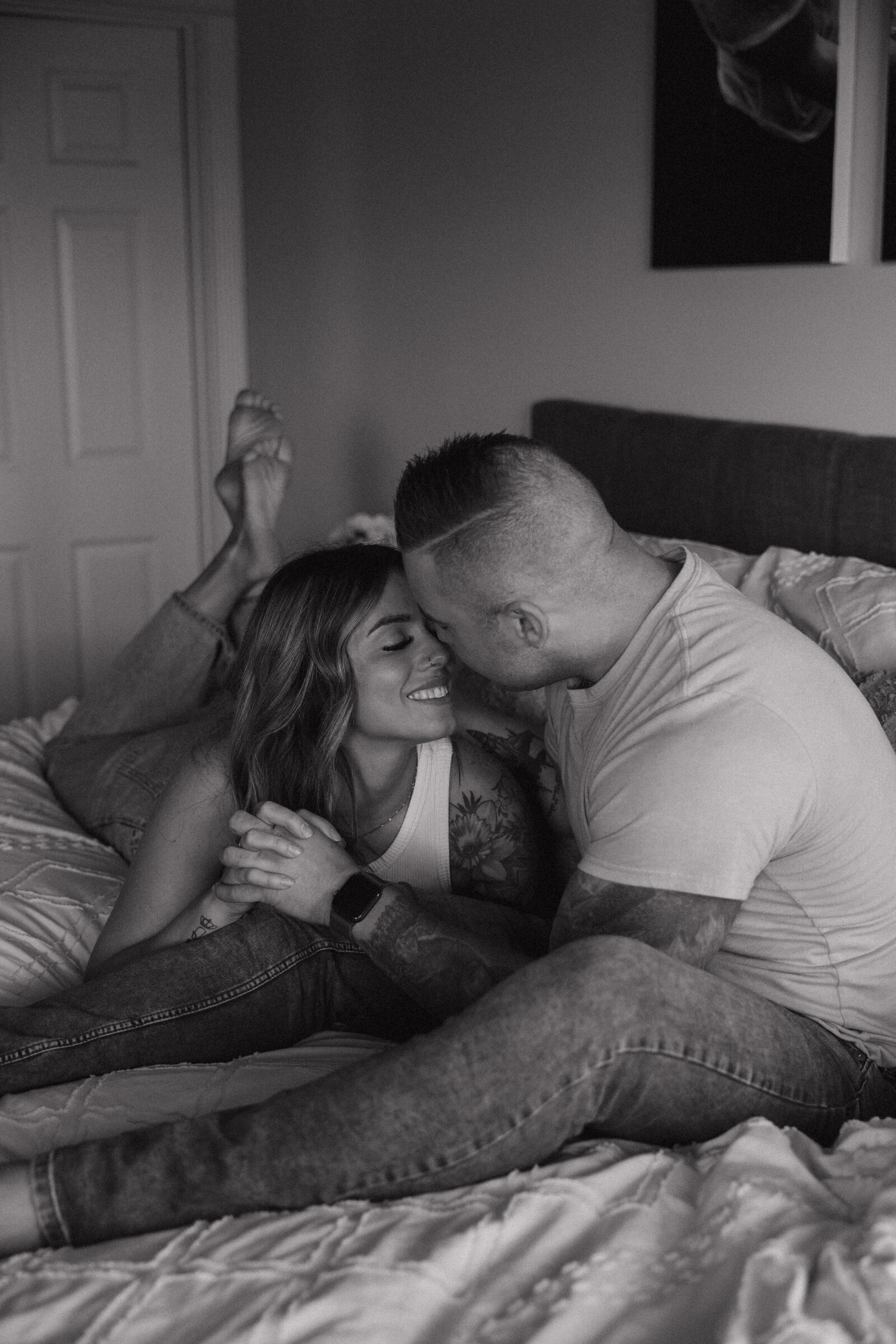 JB Photography - Intimate Romantic In-Home Engagement Photoshoot-20