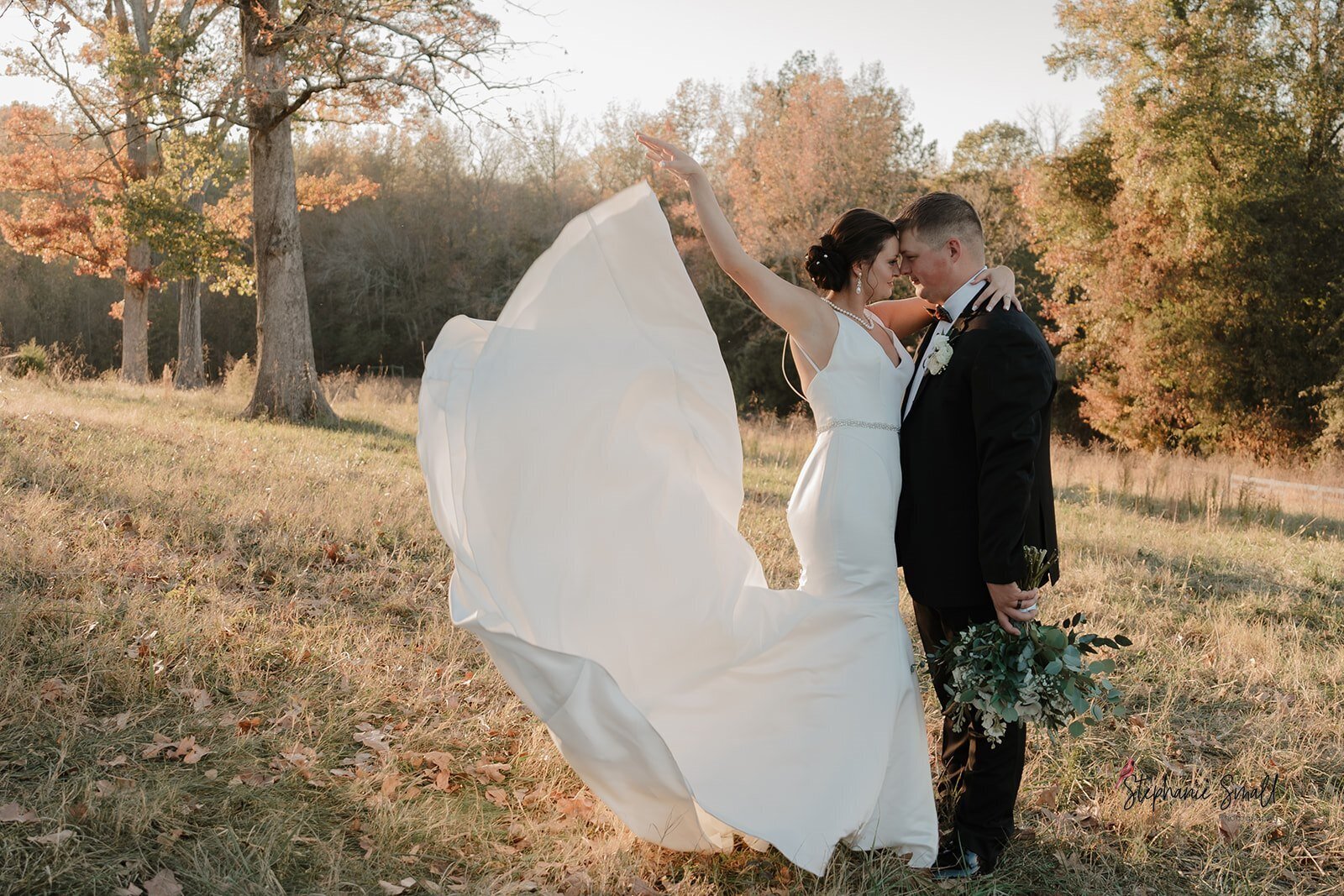 The Barn at Royal Gait Wedding Bride and Groom