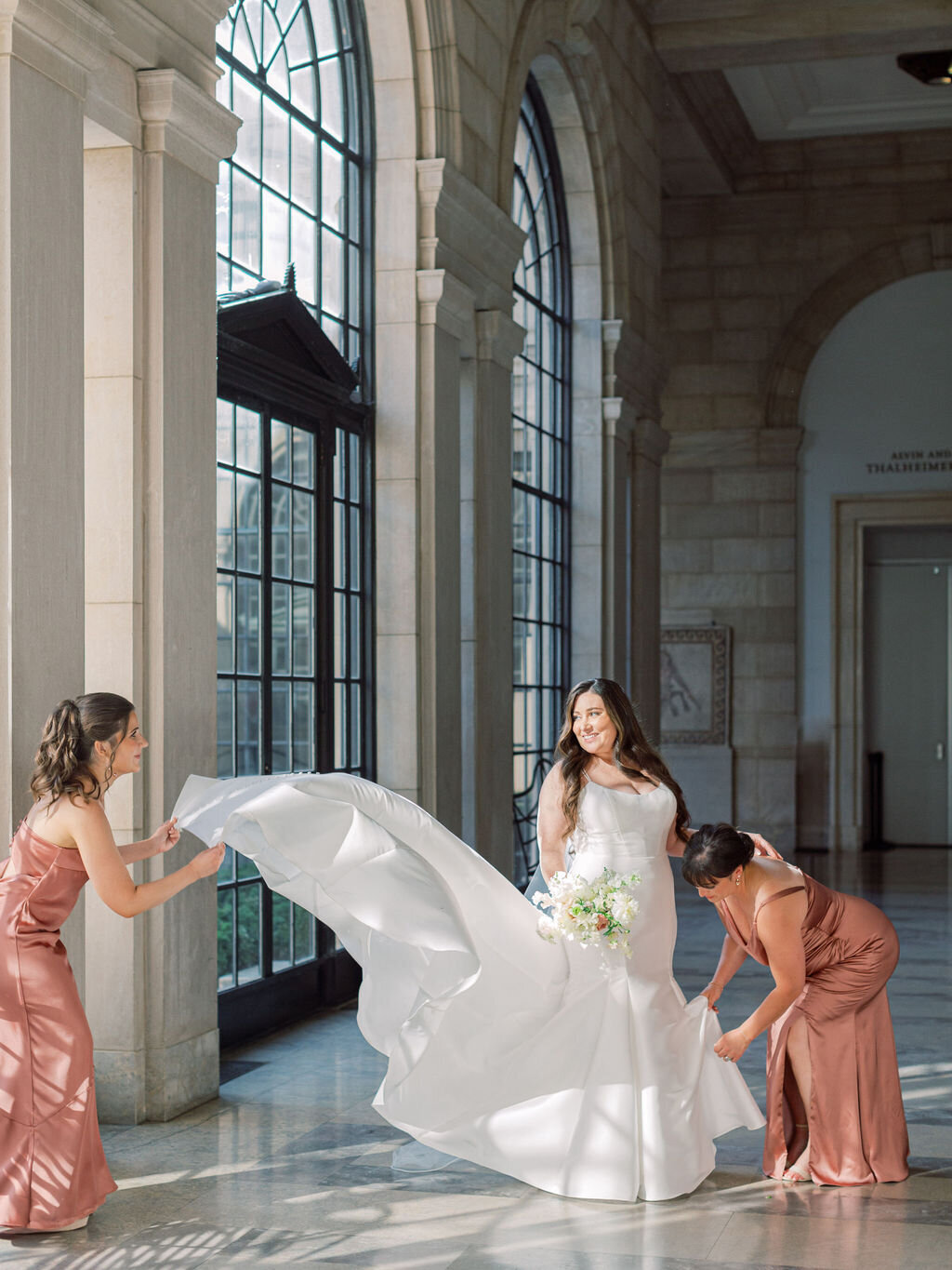 Maryland-Luxury-Wedding-Planner-Baltimore-Museum-Art-Bride-Bridesmaids-Antioch-Court